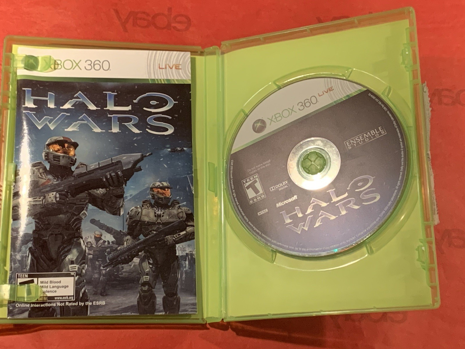 Lot of 6 Halo Xbox 360 Games: 1 Anniversary,3,4 ODST, Reach, Wars CIB & TESTED