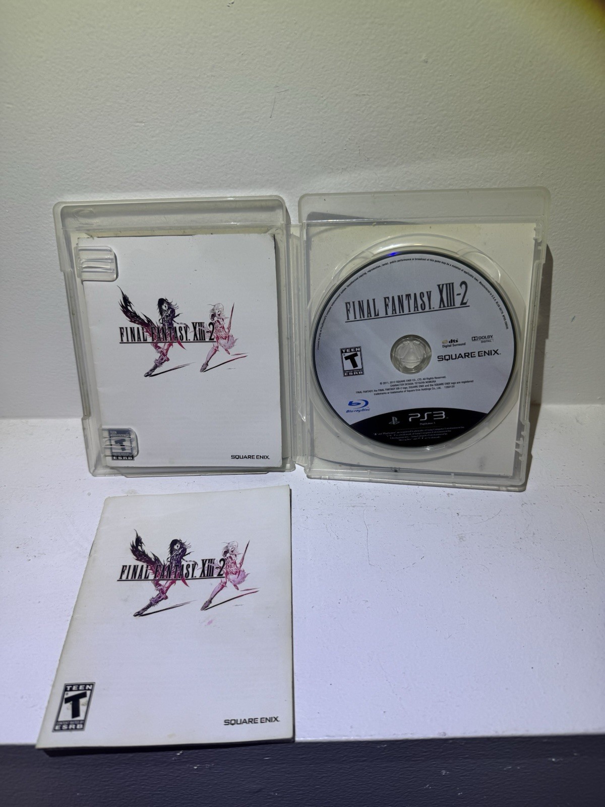 Final Fantasy XIII-2 (PS3, 2012) CIB COMPLETE with Case, Manual & Game Tested