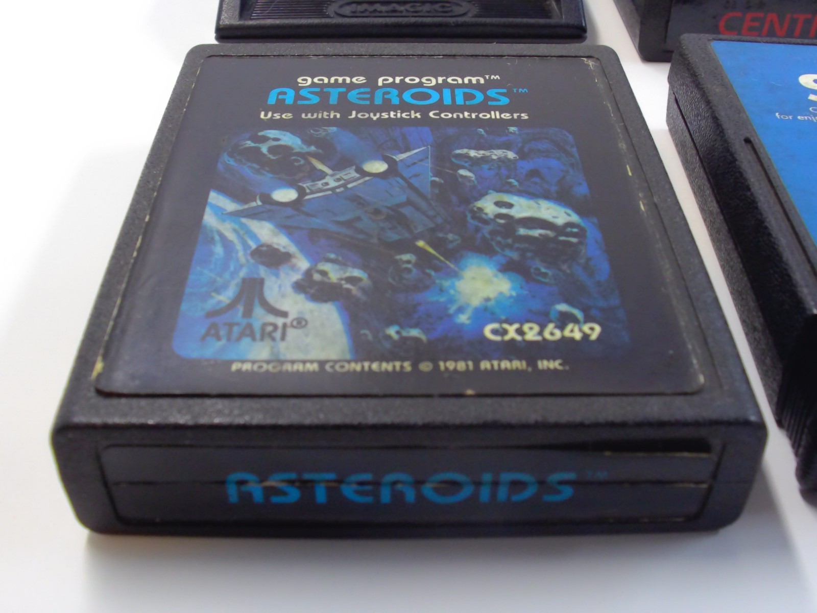 Atari 2600 Lot of 10 Games w Manuals Centripede River Raid Asteroids TESTED RP