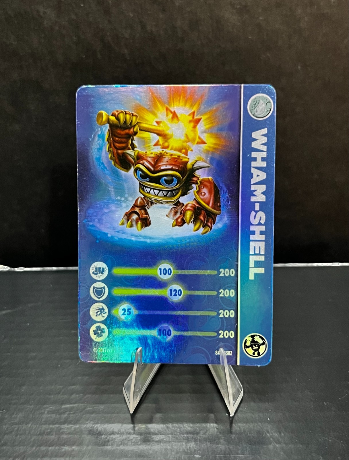 Skylanders Wham Shell w/ Card Spyros Adventures 2011 Activation Figure 84001888