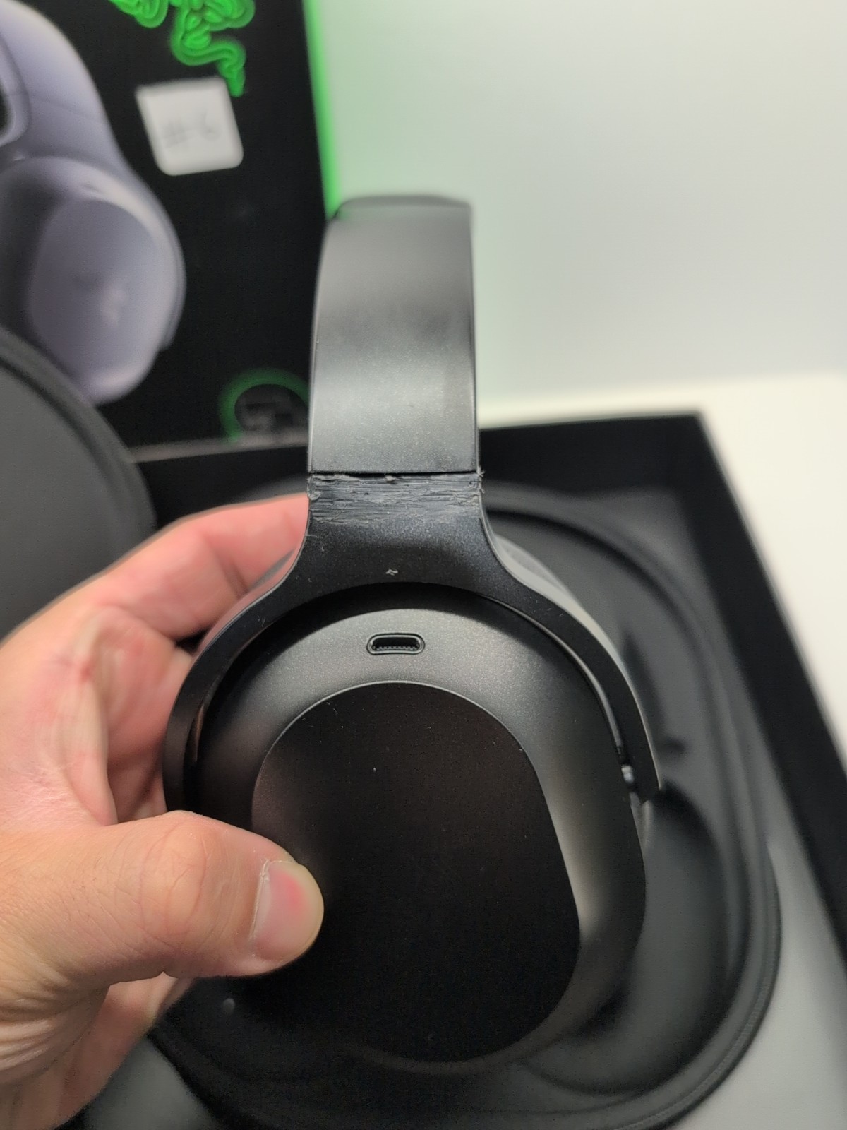 Razer Barracuda Pro Wireless Gaming Headset for PC/Console Hybrid ANC W/ Box #6