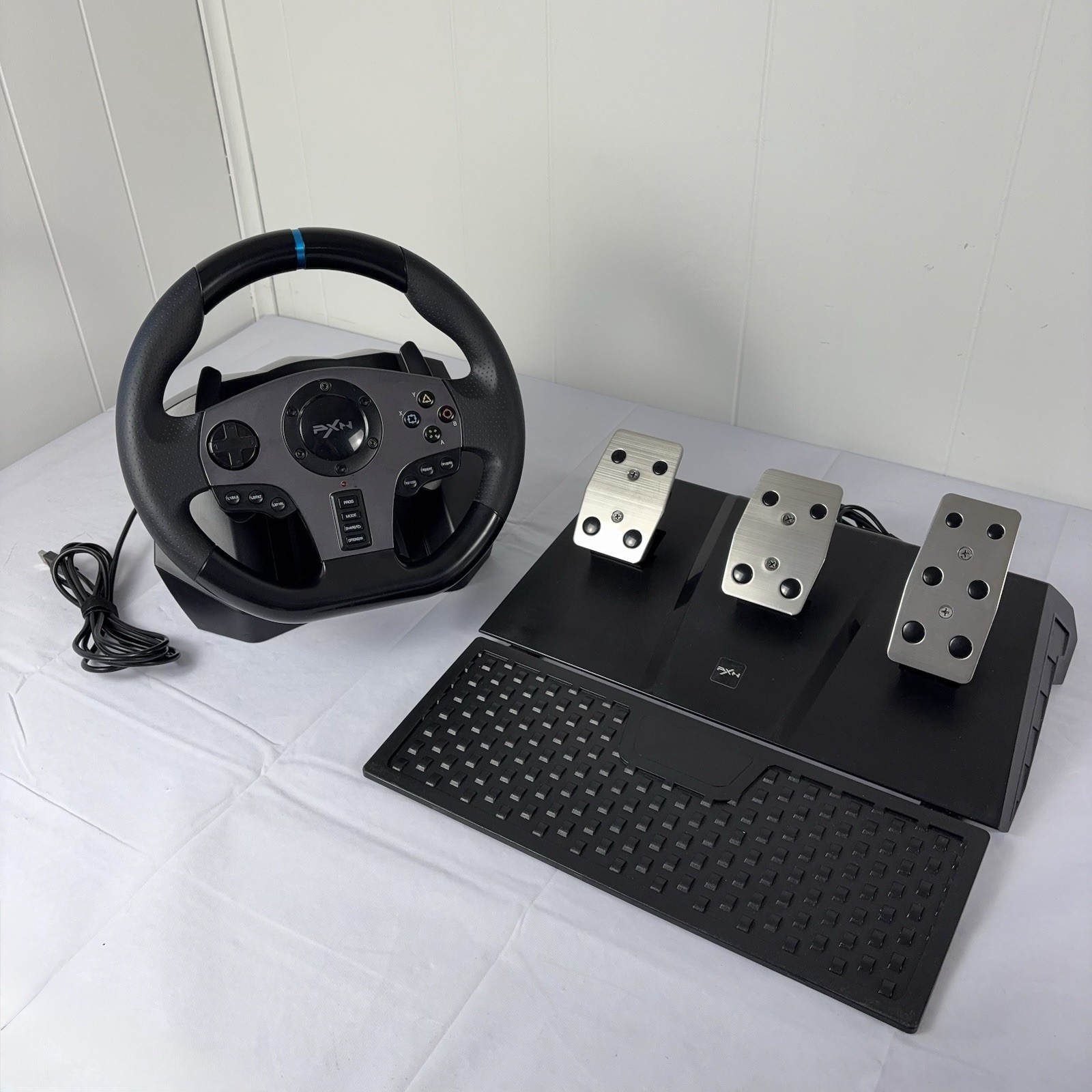 PXN Gaming Racing Wheel V9 Steering & Pedals For PC PS4 Xbox Switch TESTED