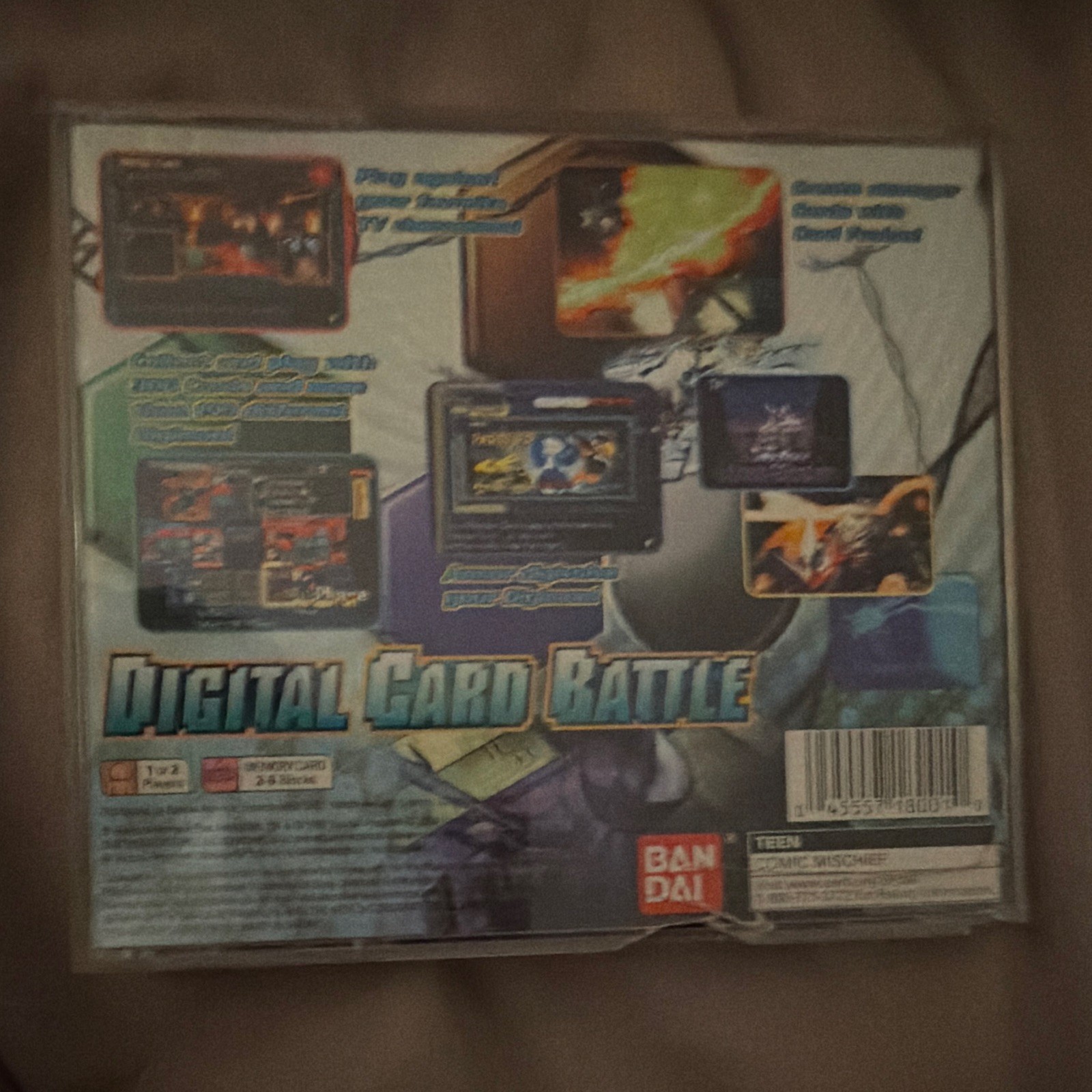 Bandai Digimon Digital Card Battle Sony PlayStation 1 PS1 T 2000 NTSC-U/C