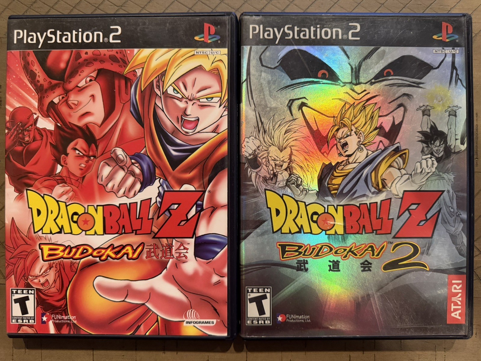 Dragon Ball Z: Budokai 1 & 2 BUNDLE; Both CIB (Sony PlayStation 2, 2003)