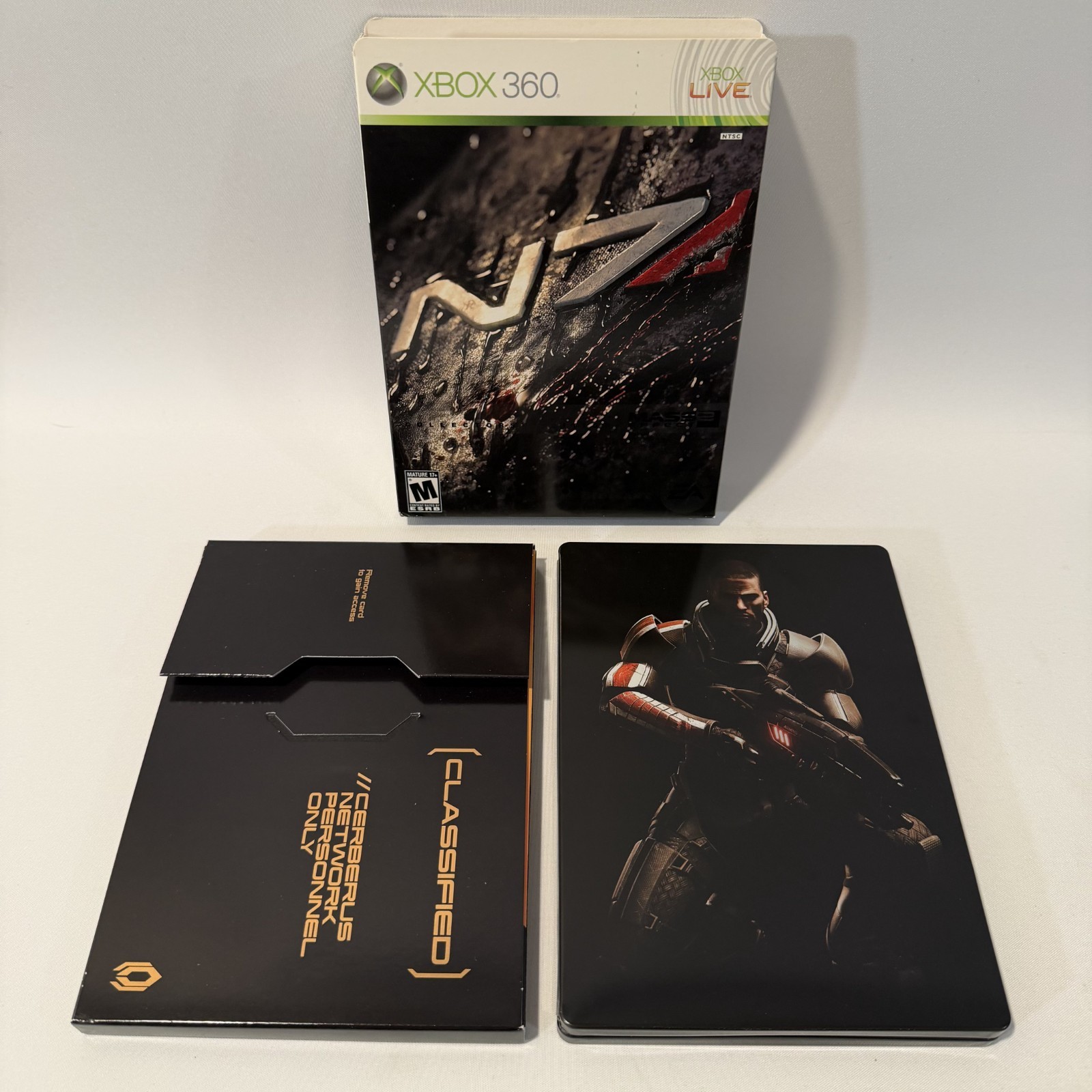 Mass Effect 2 Collector’s Edition Xbox 360 BioWare RPG Video Game CIB Complete