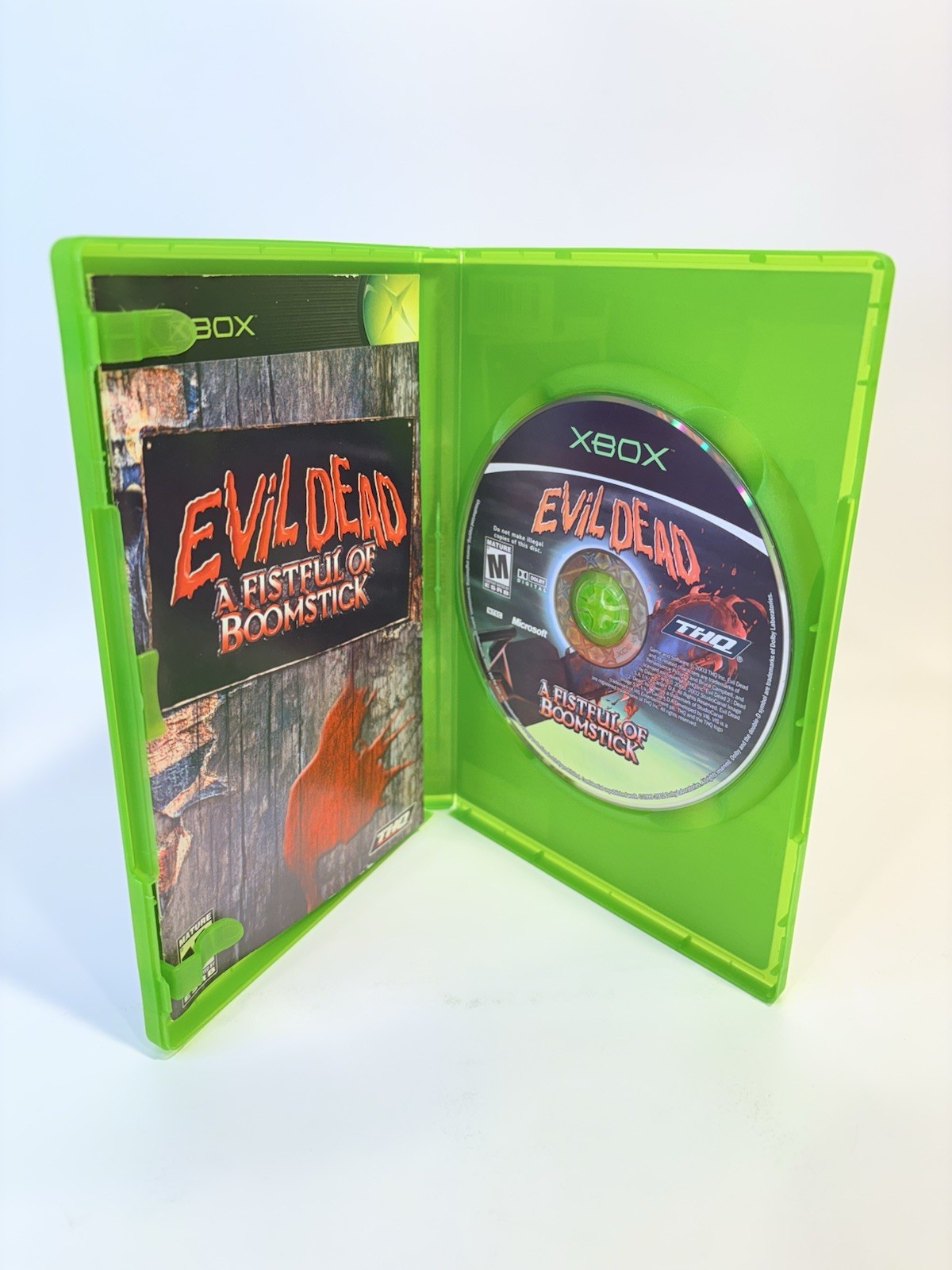 Evil Dead A Fistful of Boomstick (Microsoft Xbox) CIB Complete Very Good