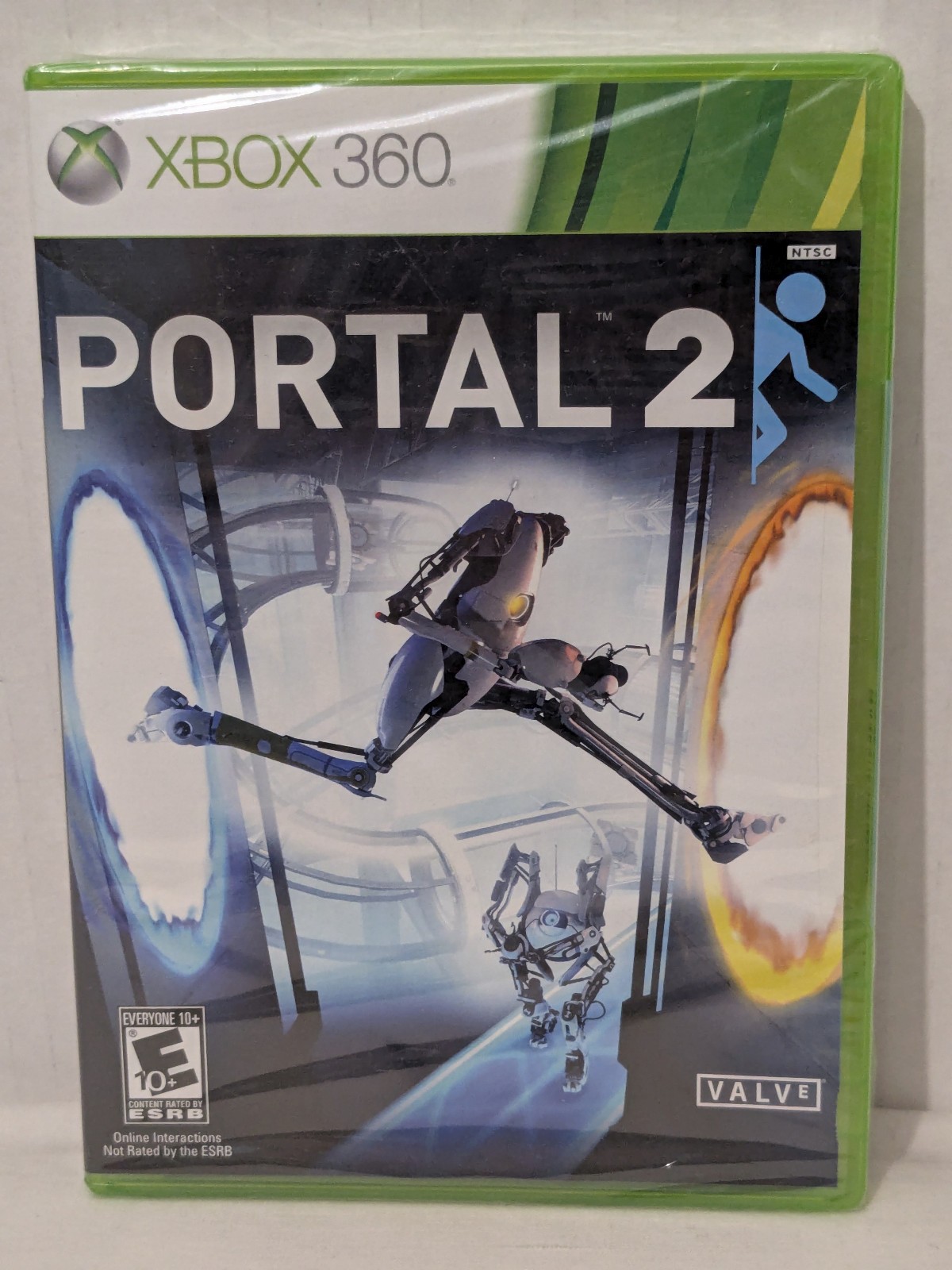White Label Portal 2 (Microsoft Xbox 360, 2011) NEW