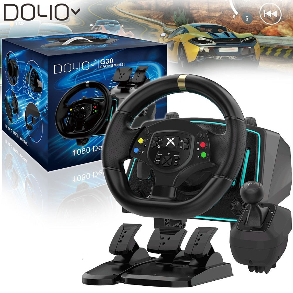 Gaming Steering Wheels Pedals Clutch Paddle Gear Shifters for Switch PS PC