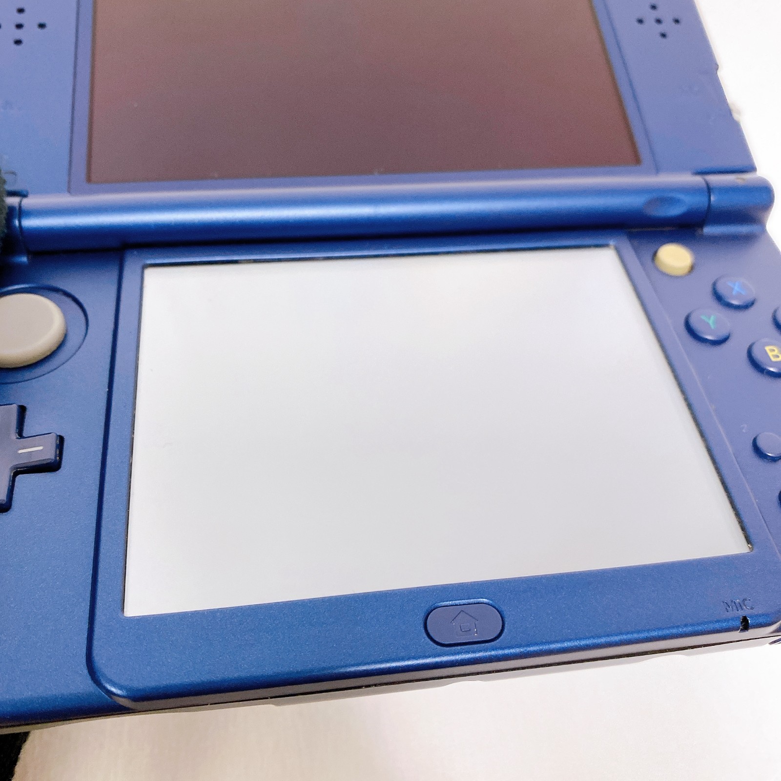 【Top IPS】New Nintendo 3DS LL XL Metallic Blue Console Stylus Japan Tested Rank A