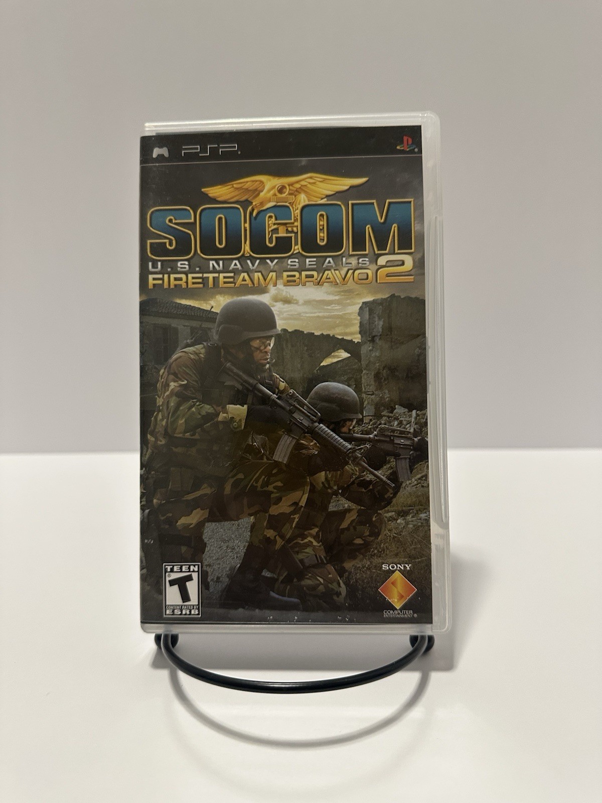 SOCOM U.S. Navy Seals: Fireteam Bravo 2 (Sony PSP, 2006) *CIB*
