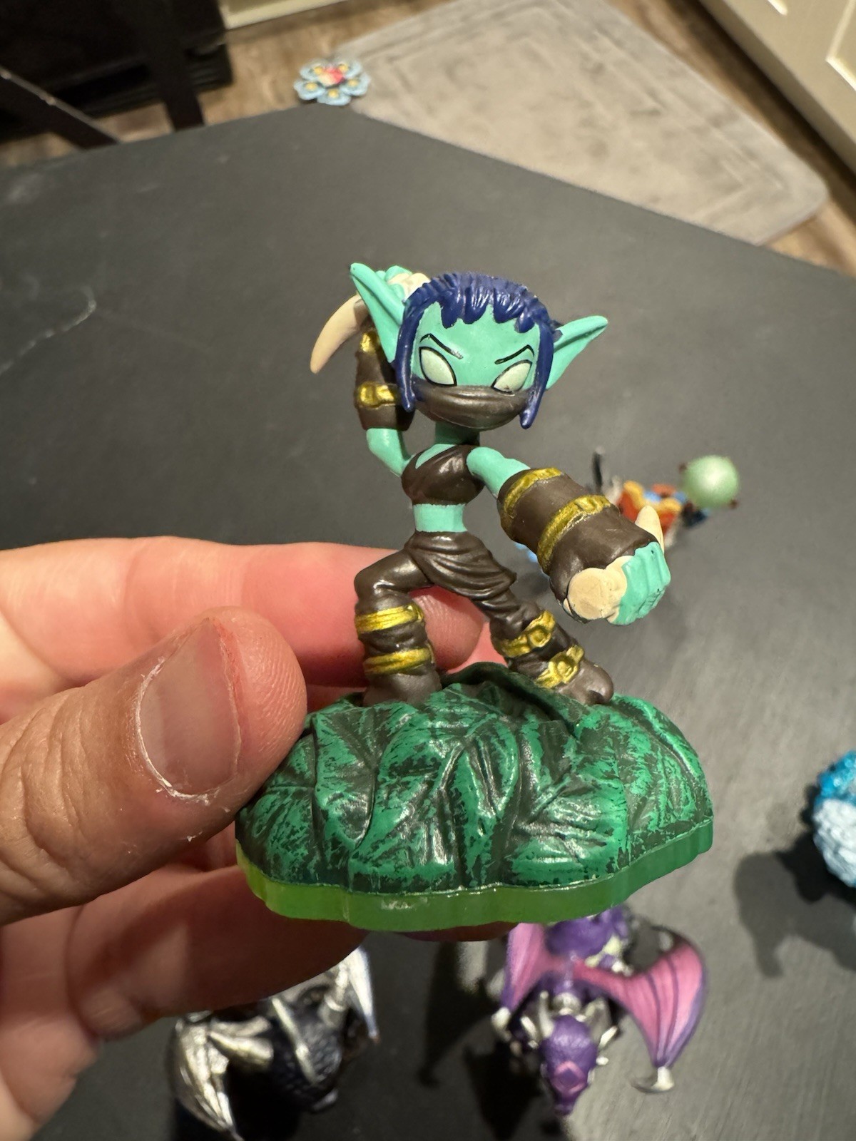Skylanders Mixed Lot 6 – Stealth Elf Dark Spyro Cynder Slam Bam Roller Brawl Mag
