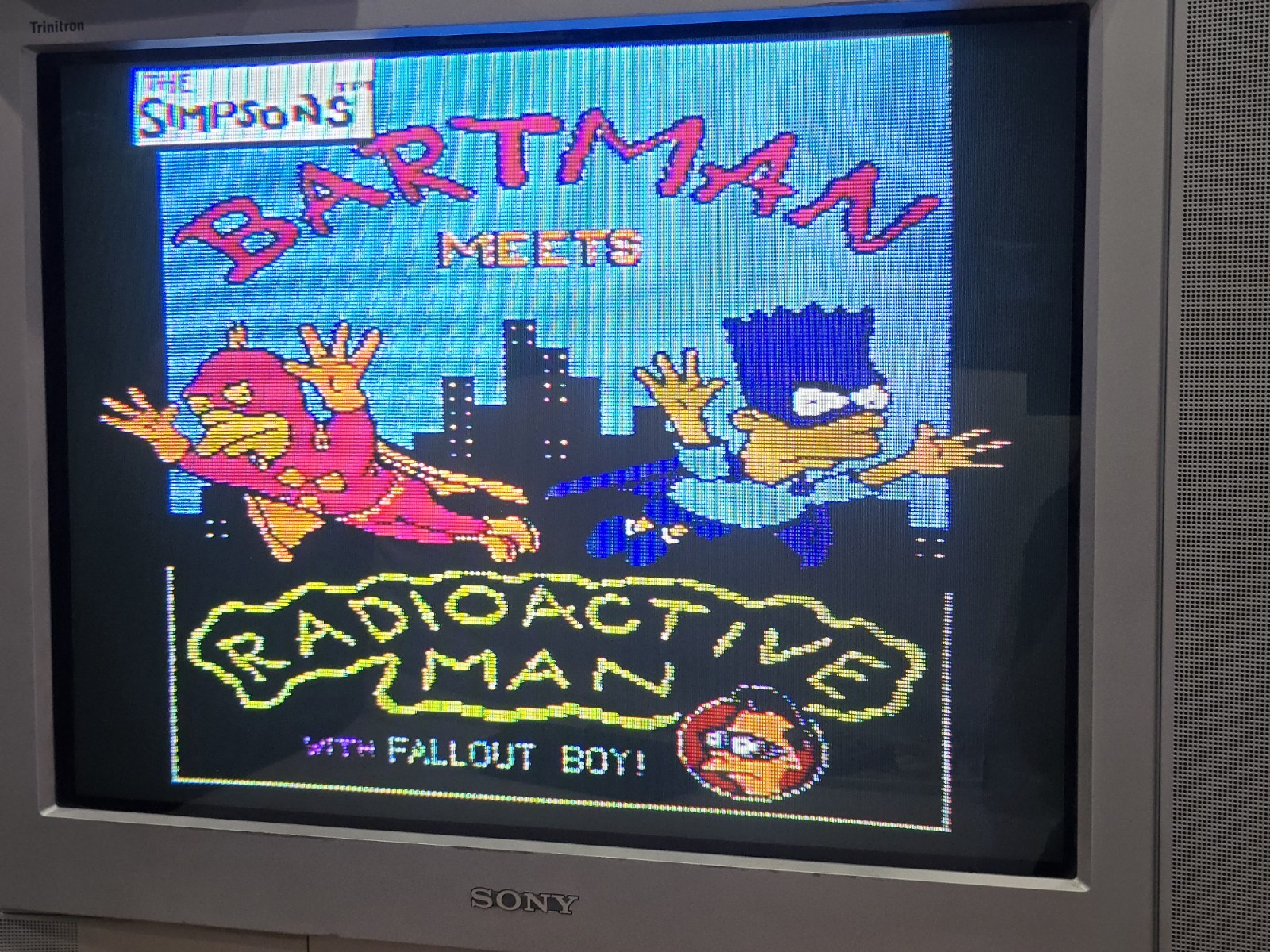 The Simpsons: Bartman Meets Radioactive Man – Nintendo – NES Cartridge Only