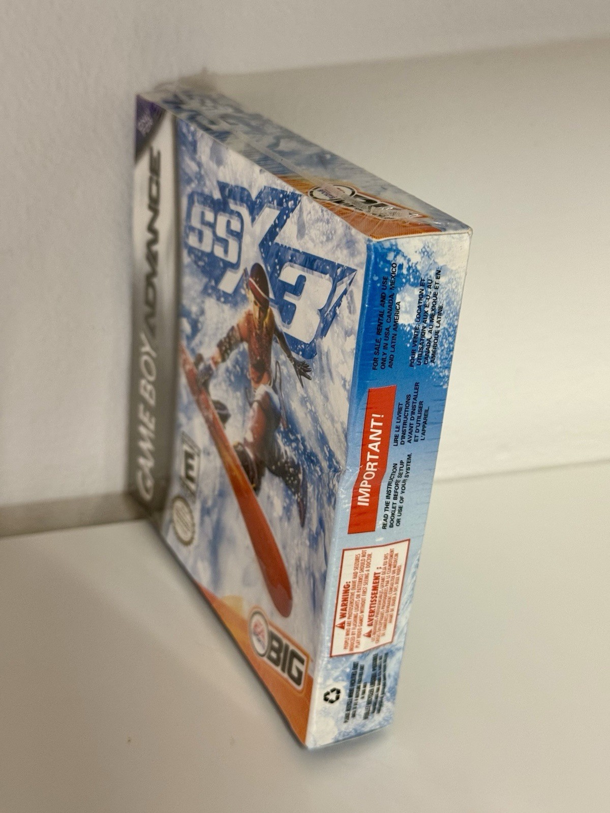 SSX3 Snowboarding (GBA) New/Sealed