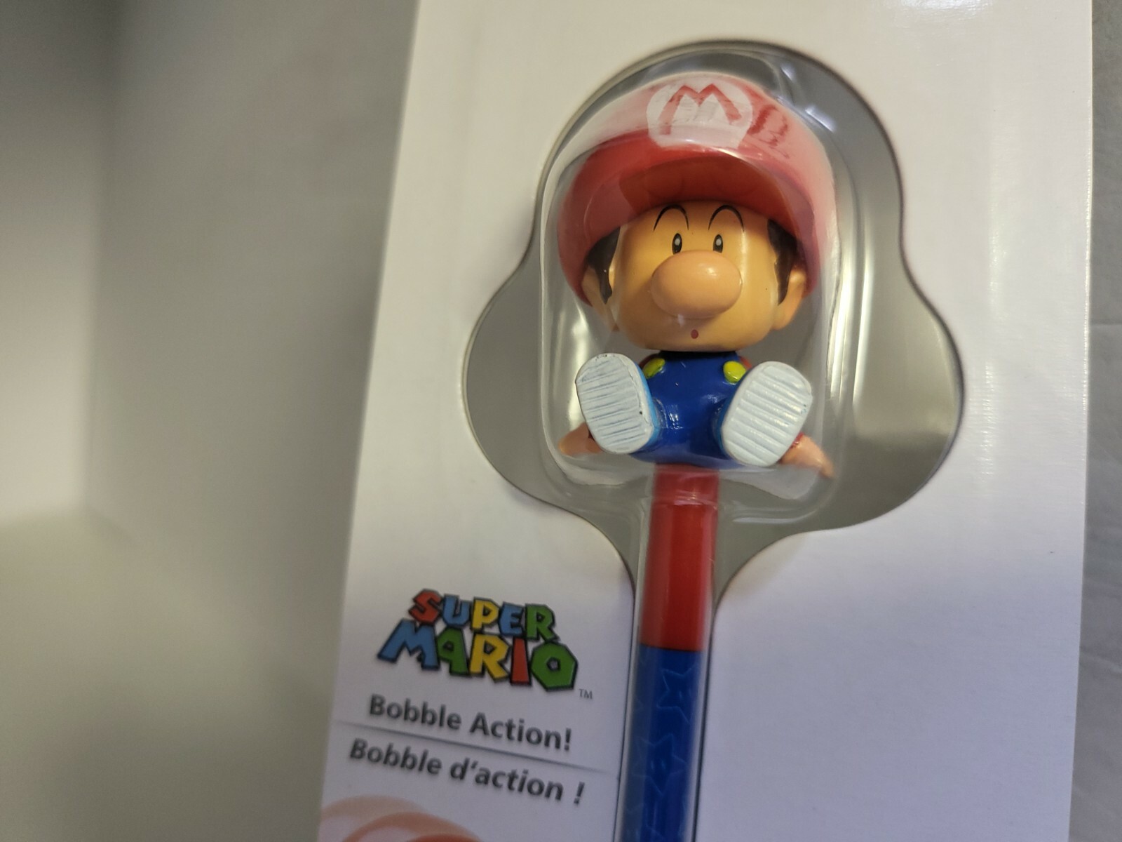 NEW BABY MARIO BOBBLEHEAD STYLUS FOR NINTENDO DS 3DS