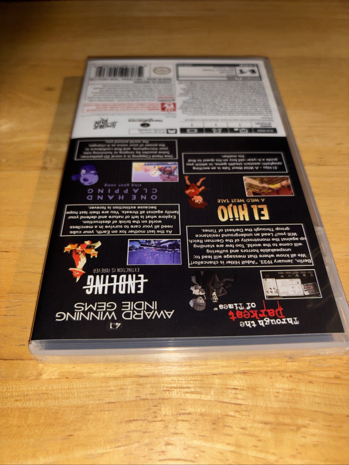 BRAND NEW 4 IN 1 BUNDLE AWARD WINNING INDIE GEMS LIMITED RUN GAMES U.S. ESRB