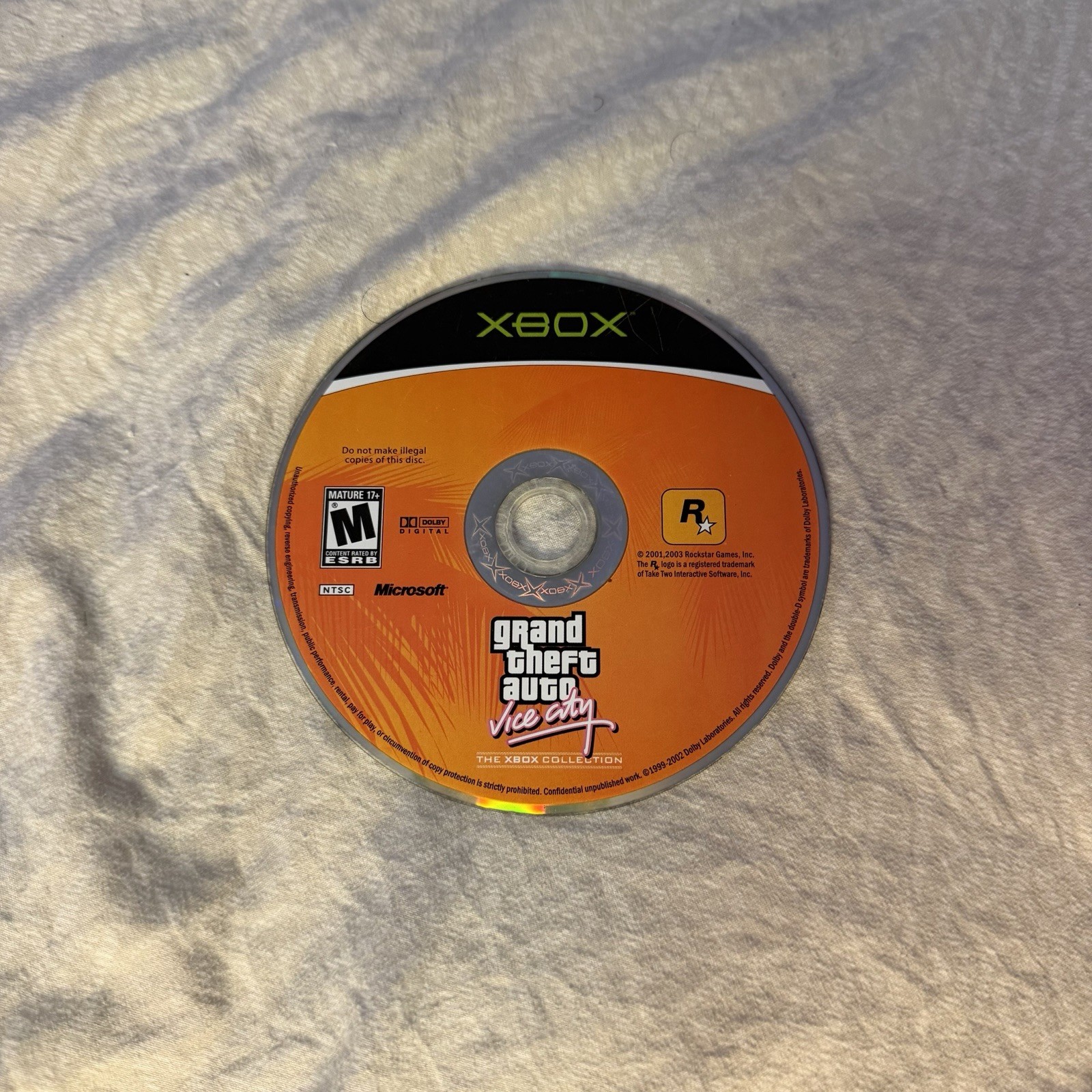 Grand Theft Auto Bundle Pack (Xbox 2003) Vice City + GTA 3 III