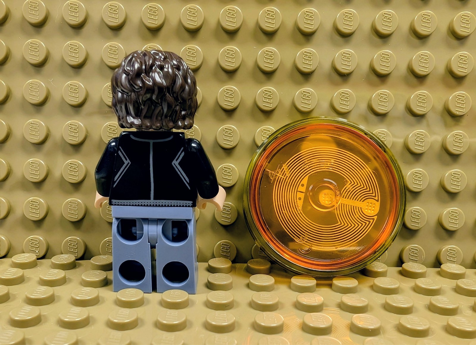 Genuine LEGO Dimensions- Michael Knight & Toy Tag only (from Lego # 71286)
