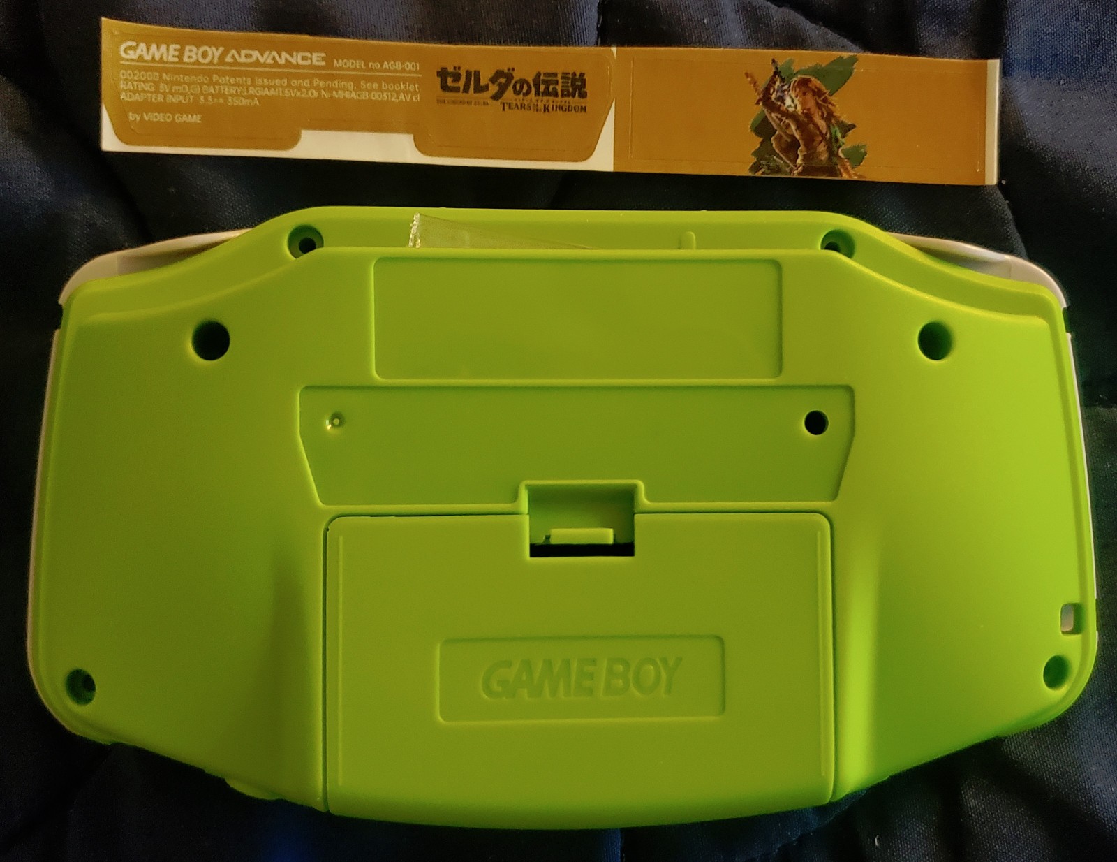 Adult Link Legend Zelda Complete Full Shell Kit Game Boy Advance Housing GBA New