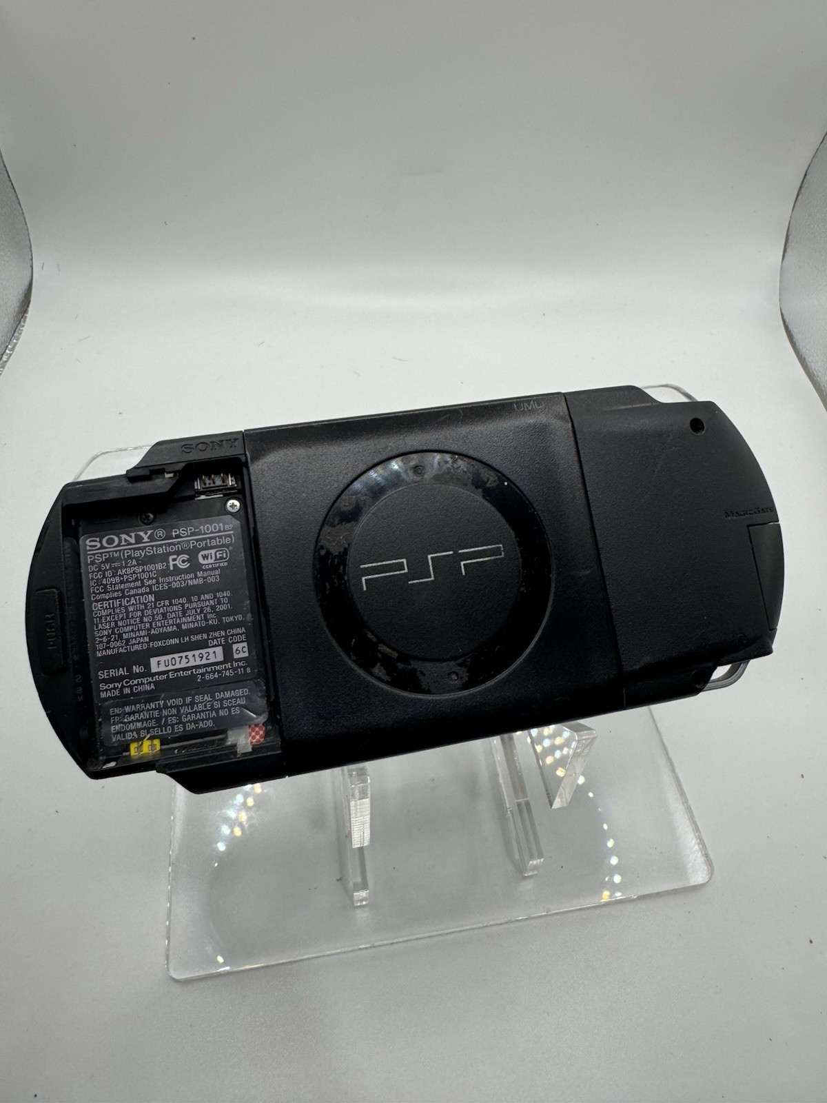 Sony PlayStation Portable PSP PSP-1001 B2 – No Power