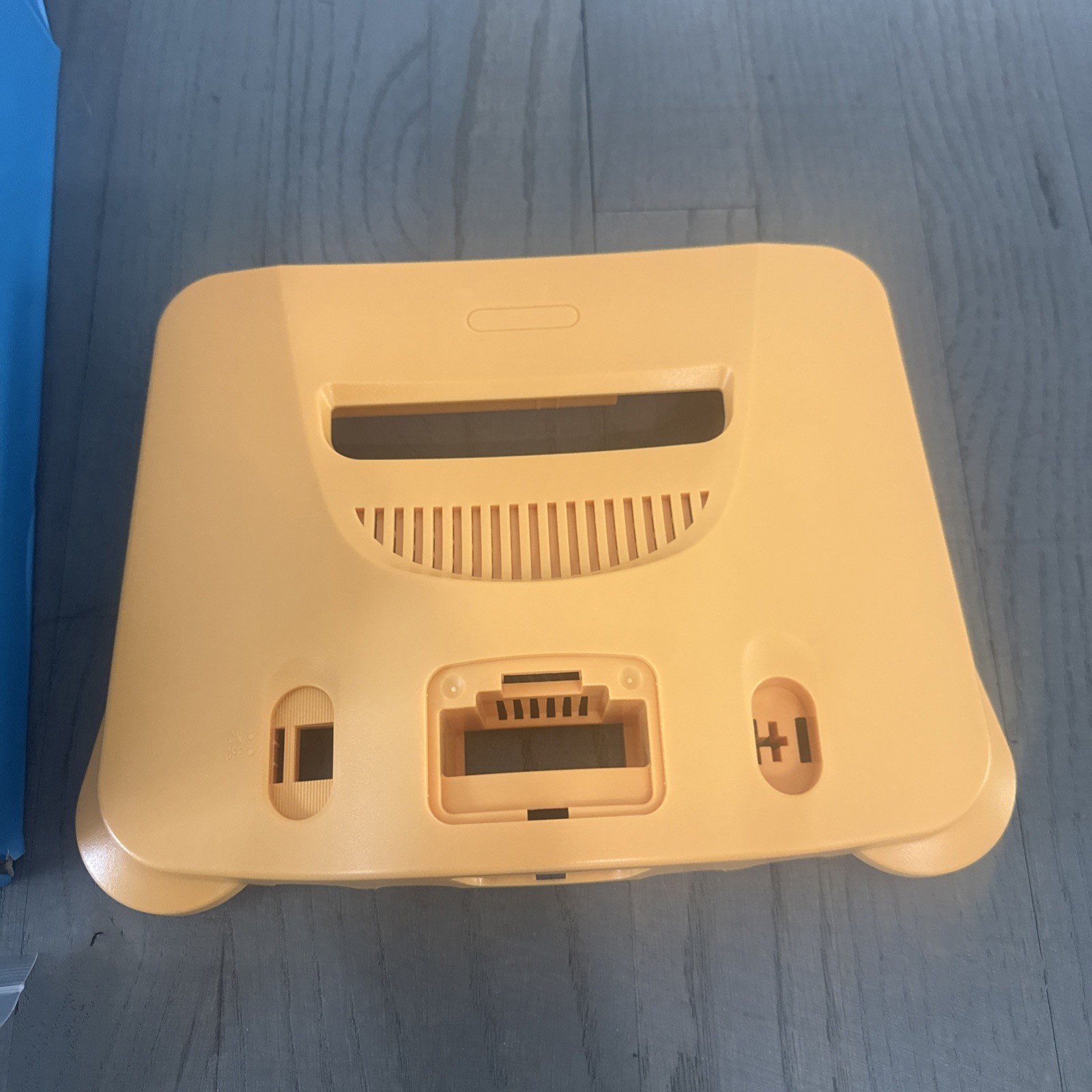 N64 Full Replacement Console Shell Housing Yellow & Blue Pokemon Nintendo 64