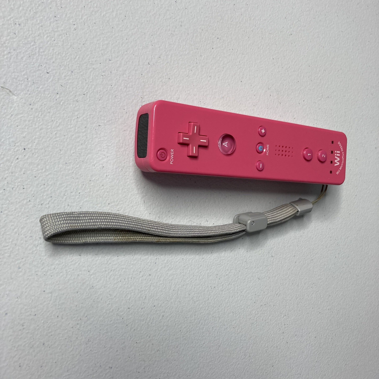 Official Nintendo Motion Plus Controller Pink RVL-036 Wii Remote OEM – Tested🔥