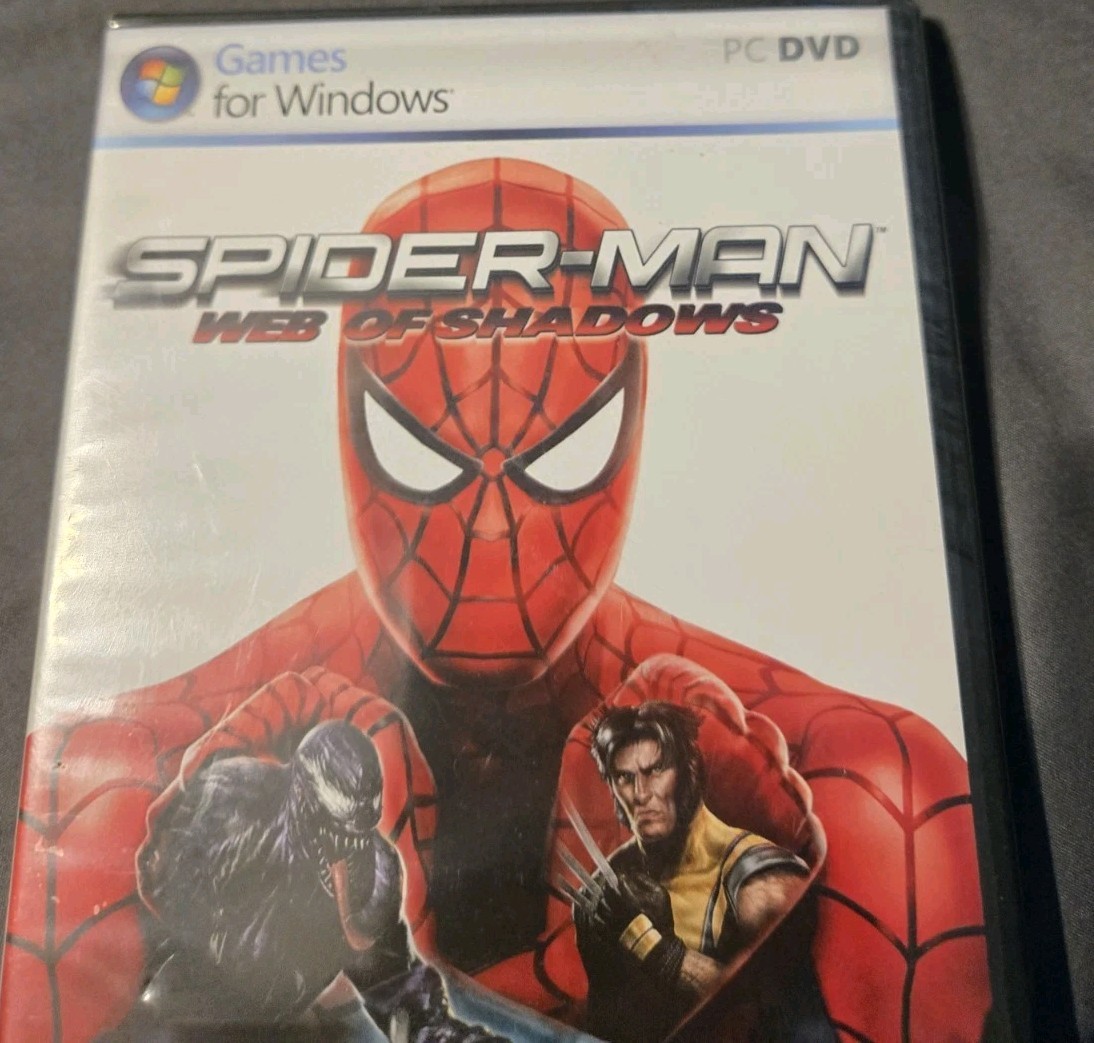 Spider-Man: Web of Shadows (PC, 2008) BRAND NEW – FACTORY SEALED!