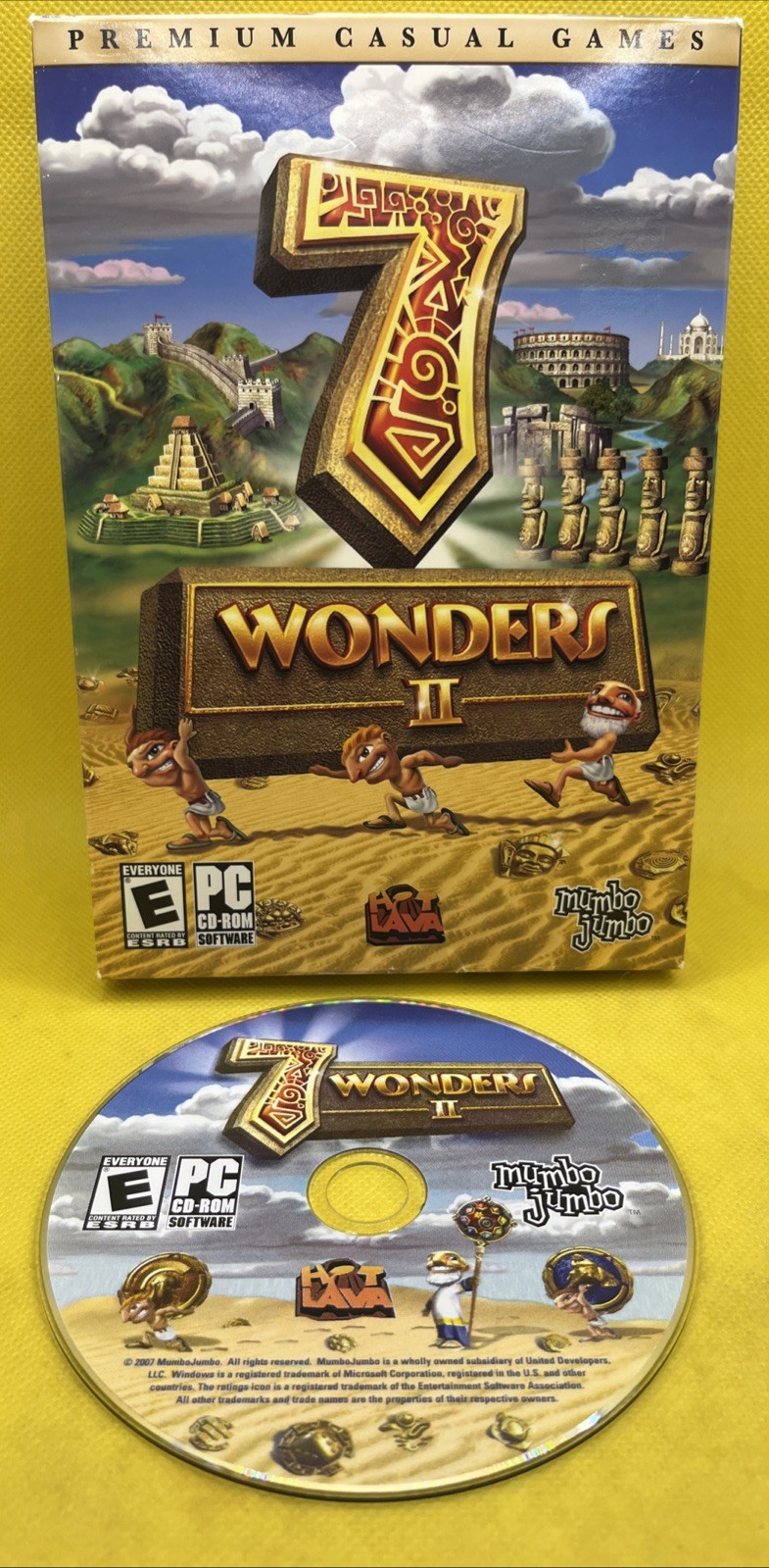 7 Wonders II (2) (Windows PC CD-ROM, 2007, Mumbo Jumbo, Boxed Jewel Case)