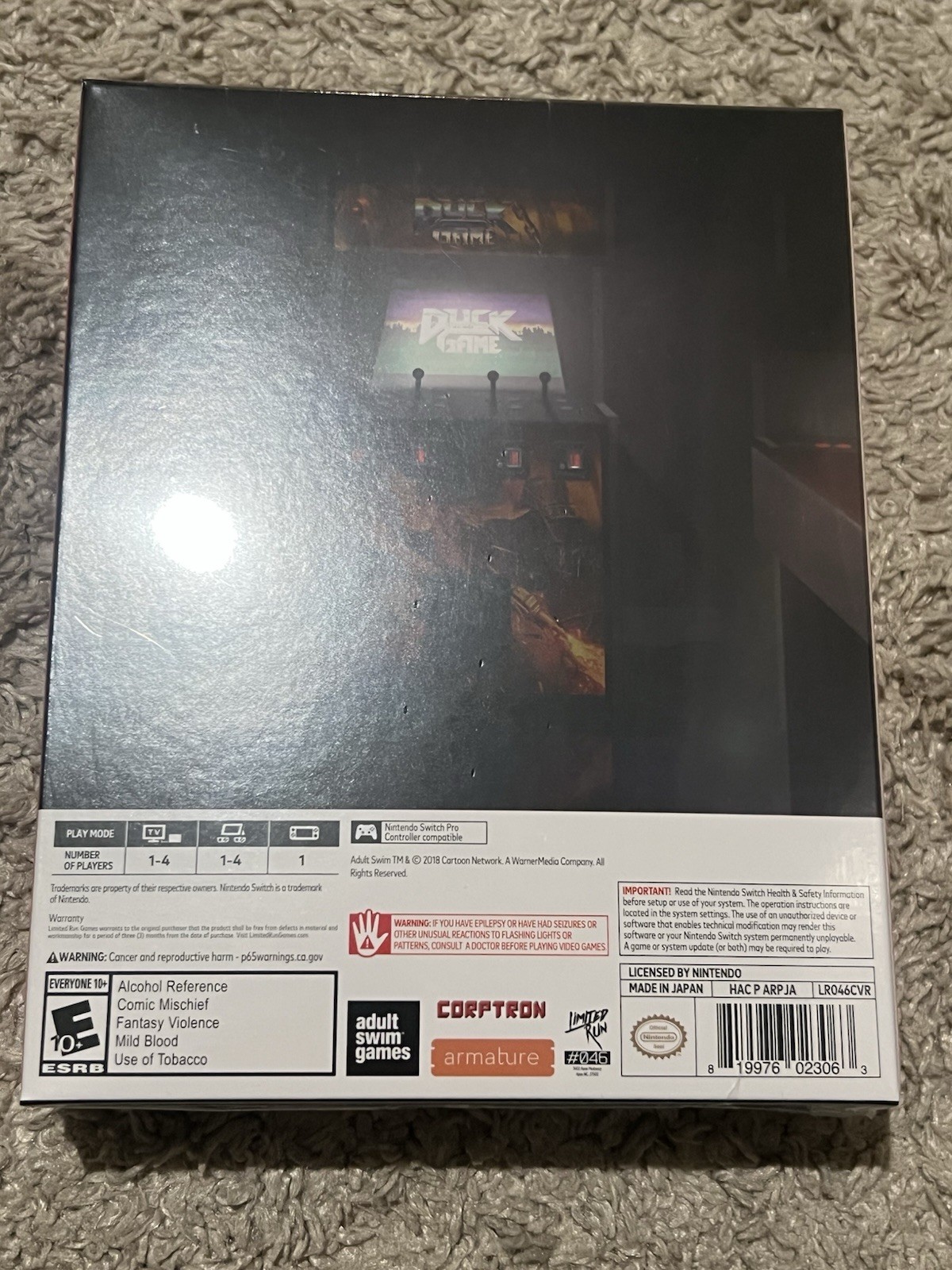 Duck Game – Collectors Edition – Switch – Limited Run Games – New/Sealed