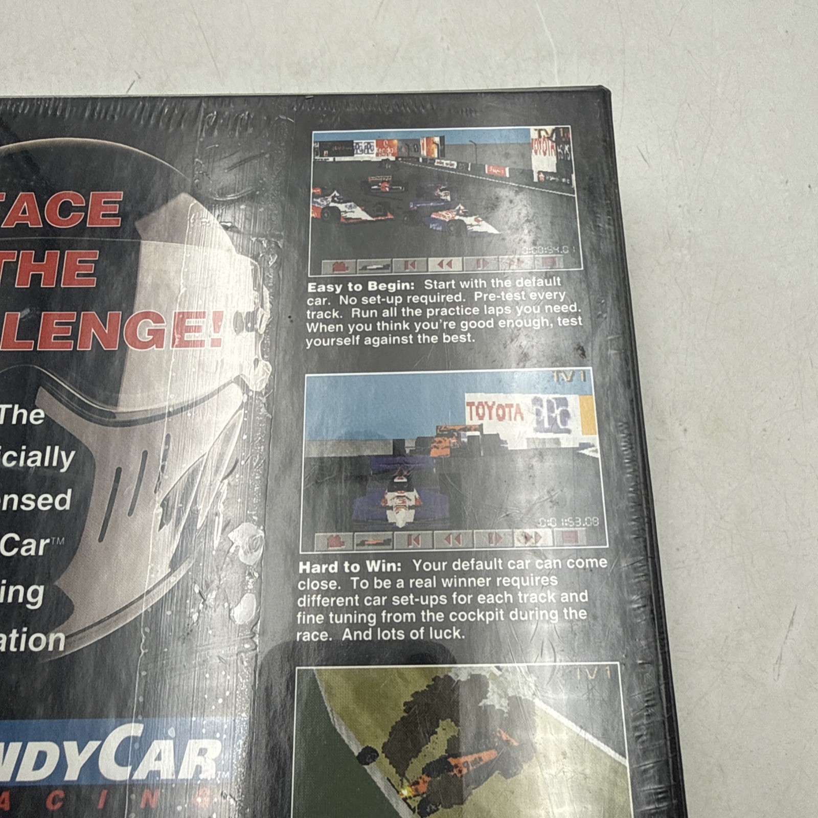 Indy Car Racing PC Game, Papyrus 1993 3.5″ Floppy Disk Big Box BRAND NEW SEALED