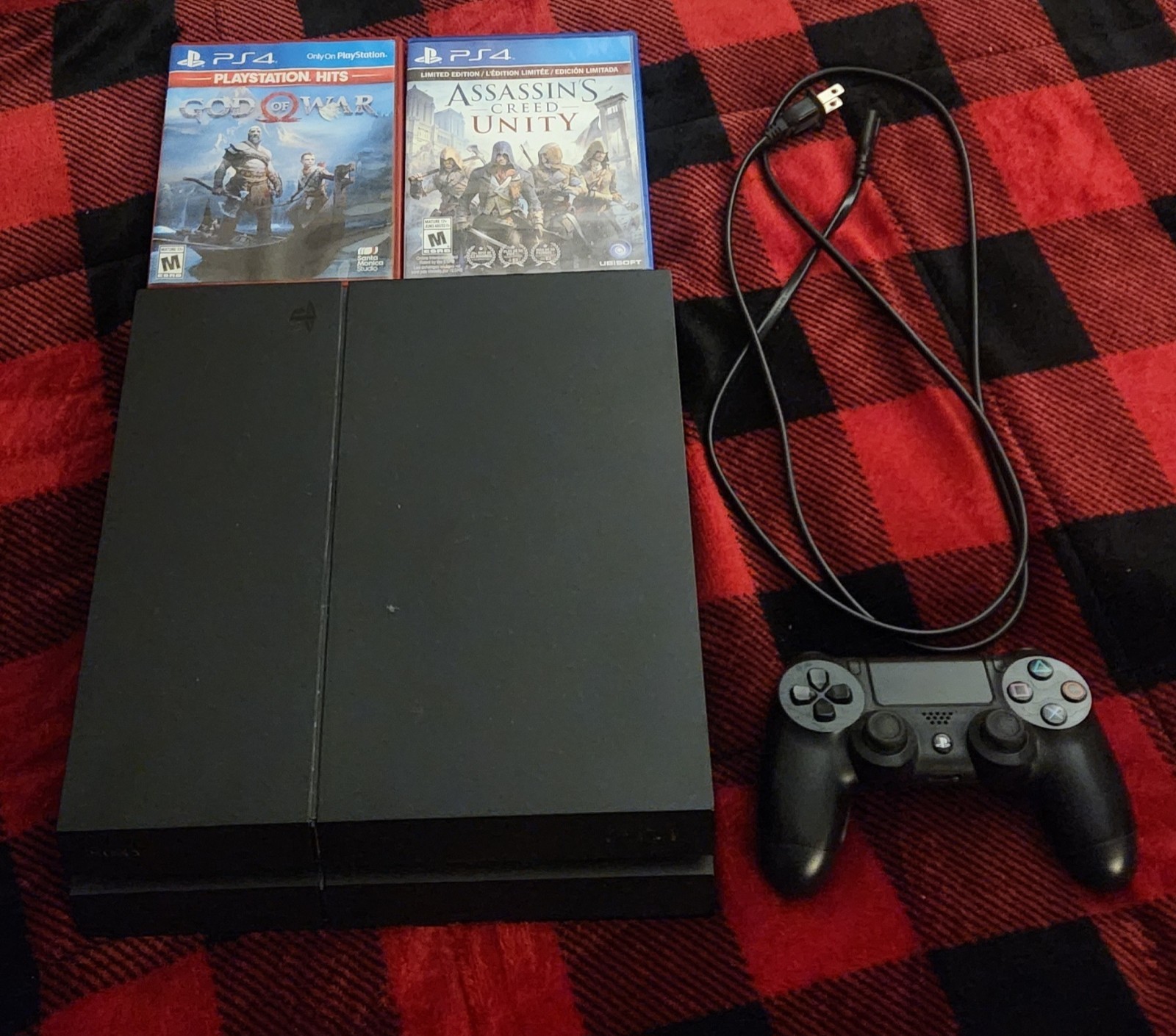 Original Ps4 Console 500gb With Controller And Games