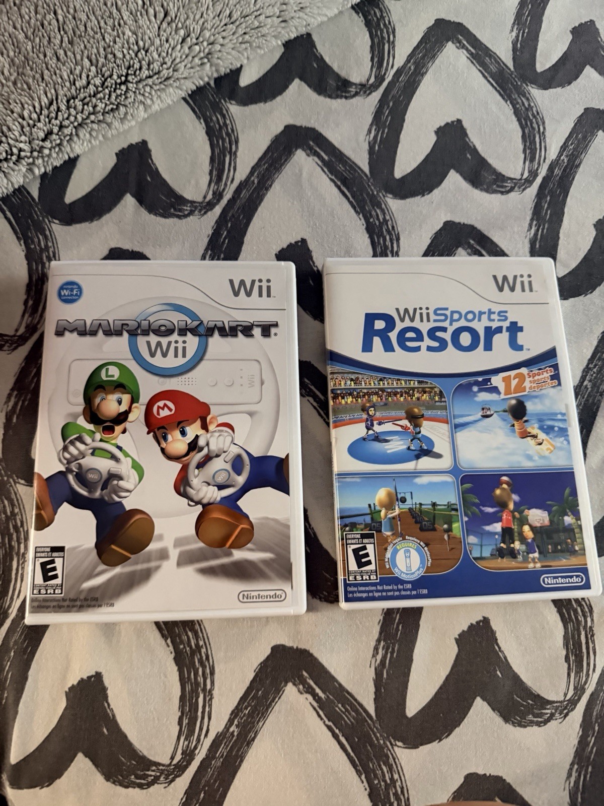 Nintendo Wii RVL-001 Console White NTSC-U/C 480p AV & Power Cables HACKMII