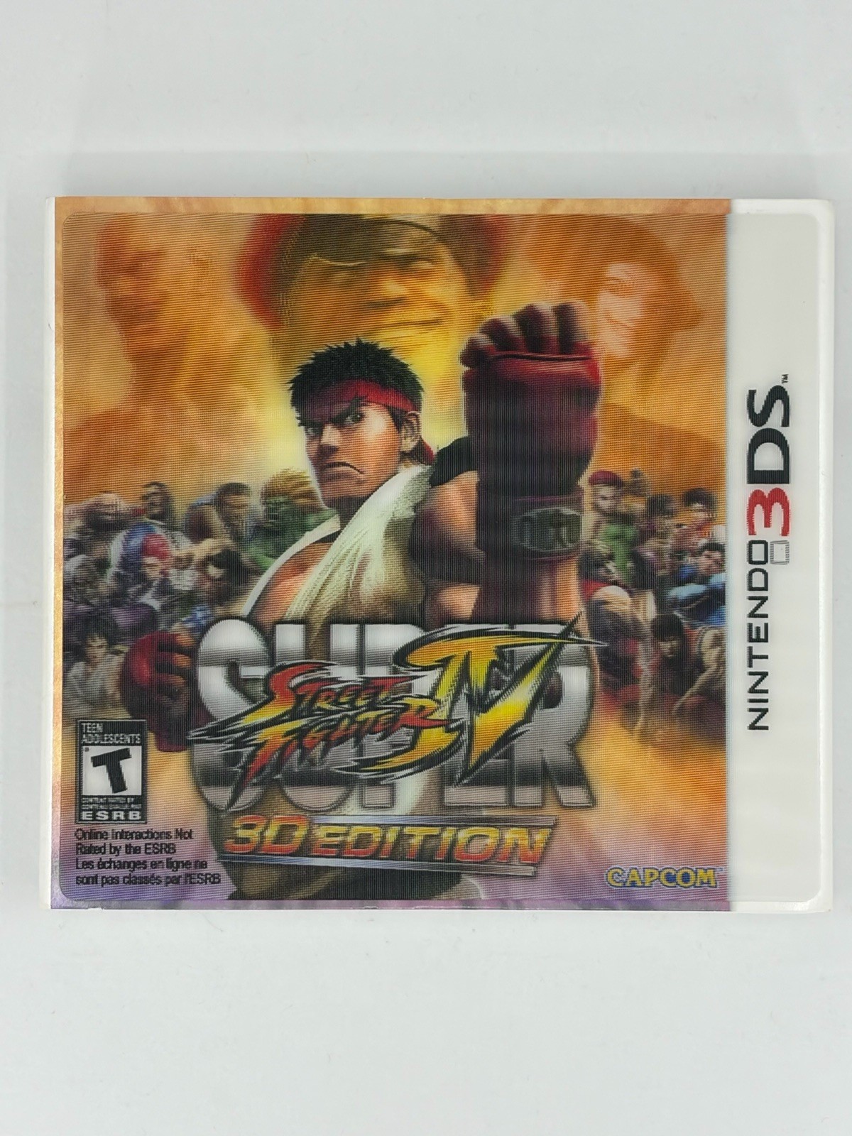 Super Street Fighter IV: 3D Edition – Nintendo 3DS – Case & Manual Only