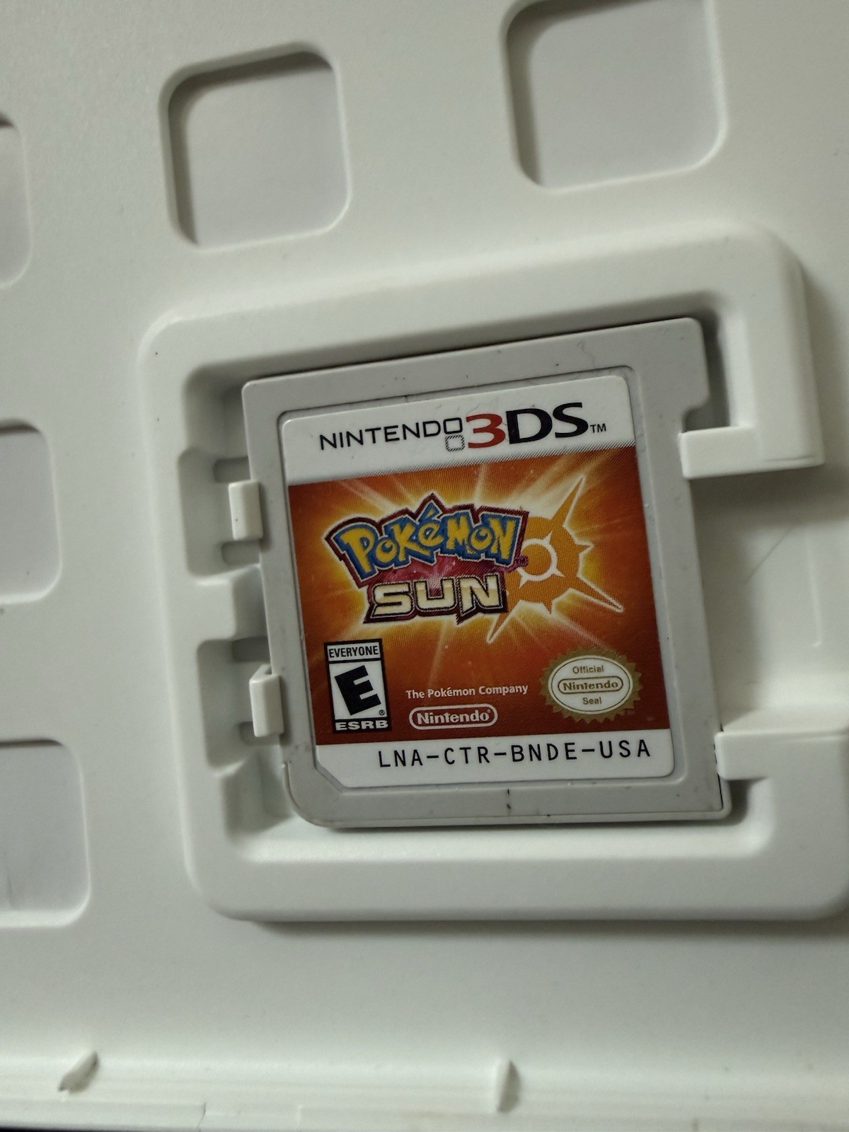Nintendo Pokémon Ultra Sun Nintendo 3DS Game w/ Case & Manual Complete