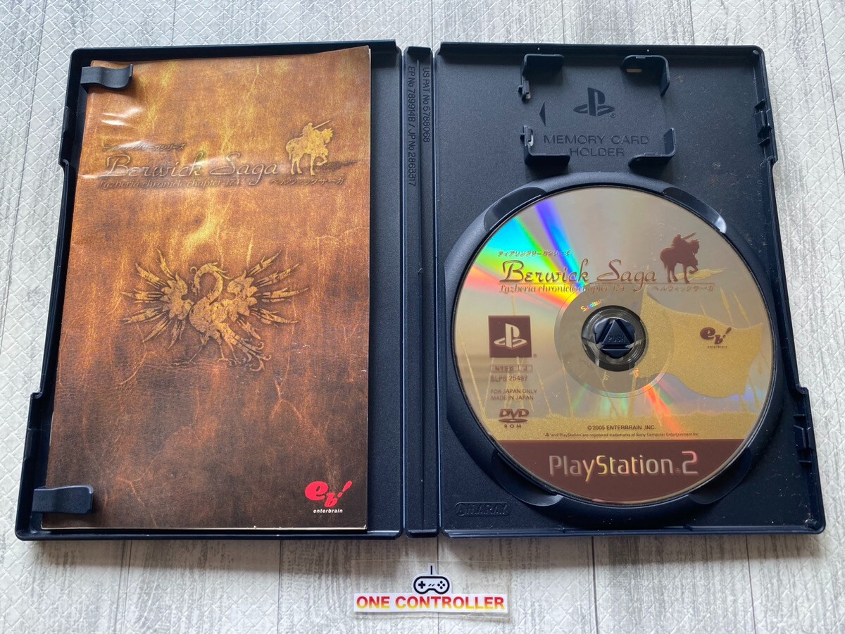 SONY PS 1 2 Kingdom Hearts Ⅰ＆ Ⅱ & Final Mix & TearRing Berwick Saga from Japan