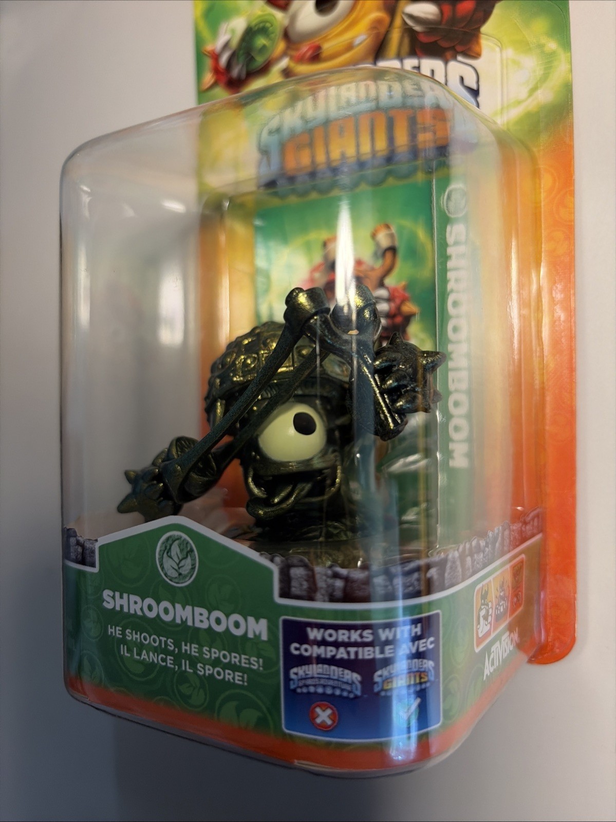 Skylanders Giants Special Edition Metallic Green Shroomboom Sealed Brand New NIB