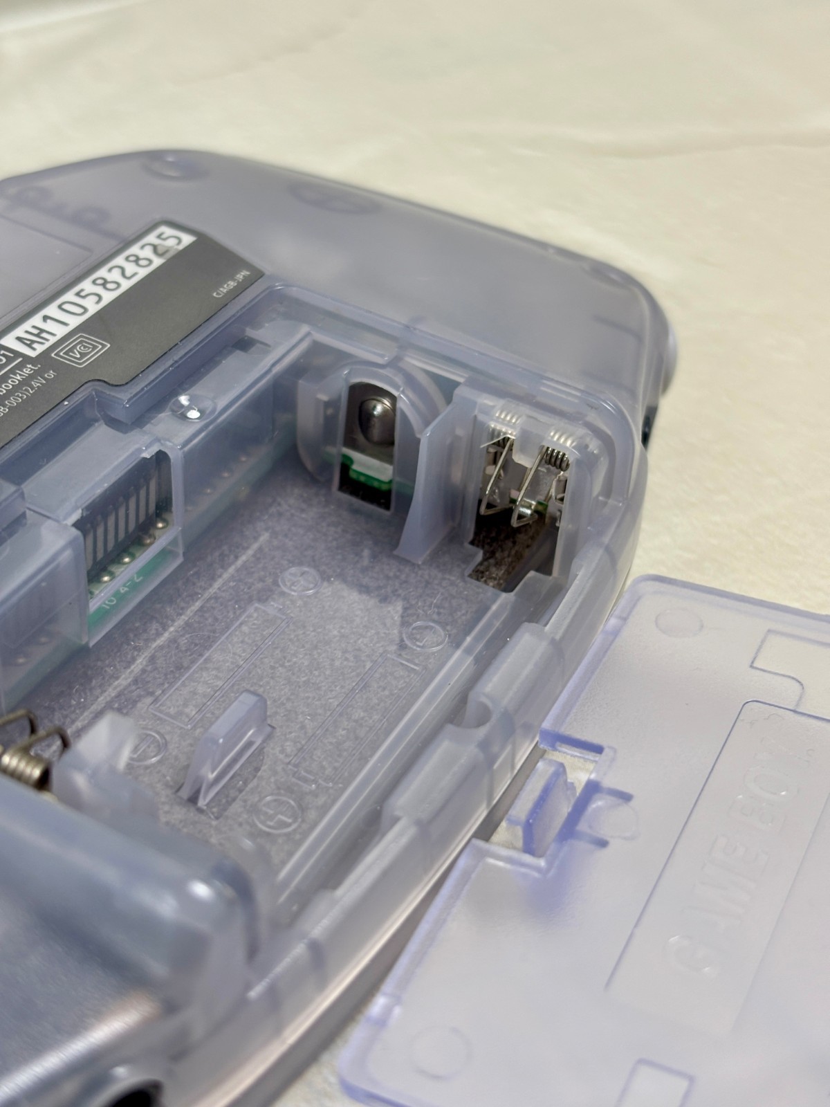 Nintendo Game Boy Advance GBA Milky Blue Console Box Manual Tested JP Import