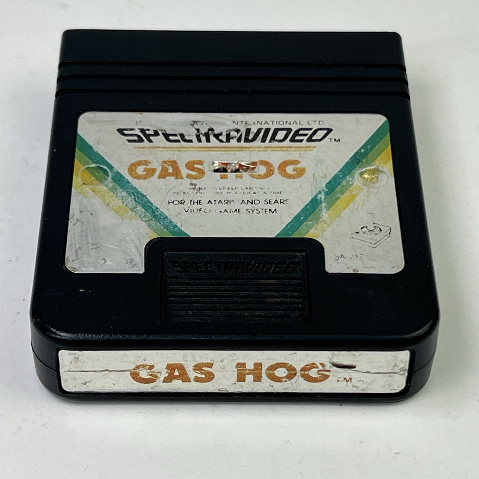 Gas Hog Atari 2600 Spectravideo 1983 Tested Working Authentic, Rare!