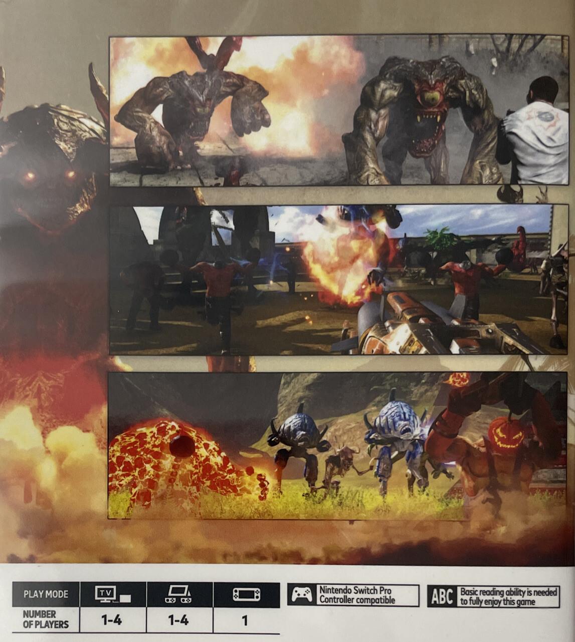 Serious Sam Collection Nintendo Switch Special Reserve Games Variant New Sealed