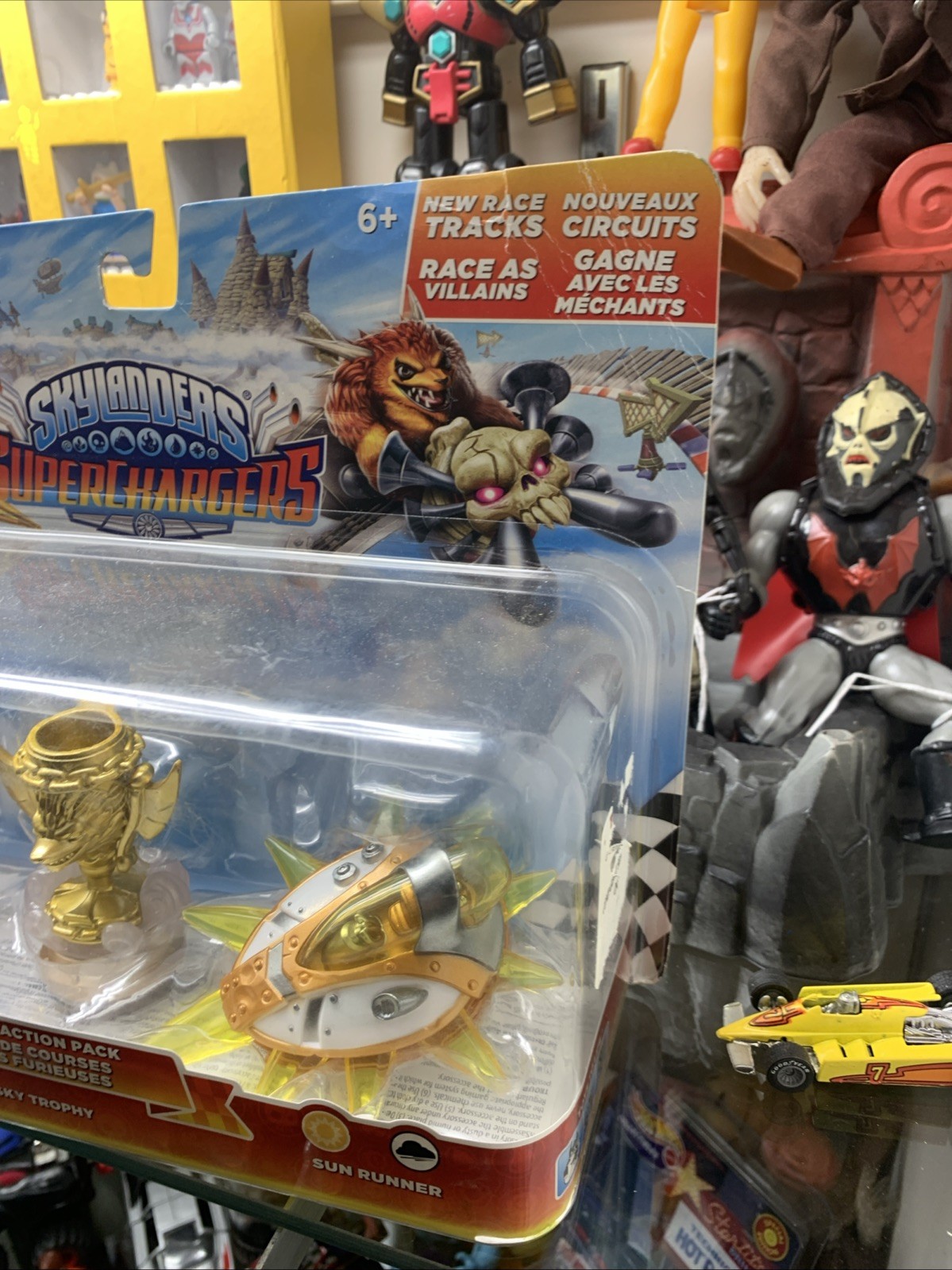 Skylanders Superchargers Sky Racing Action Pack Astroblast Sky Trophy Sun Runner