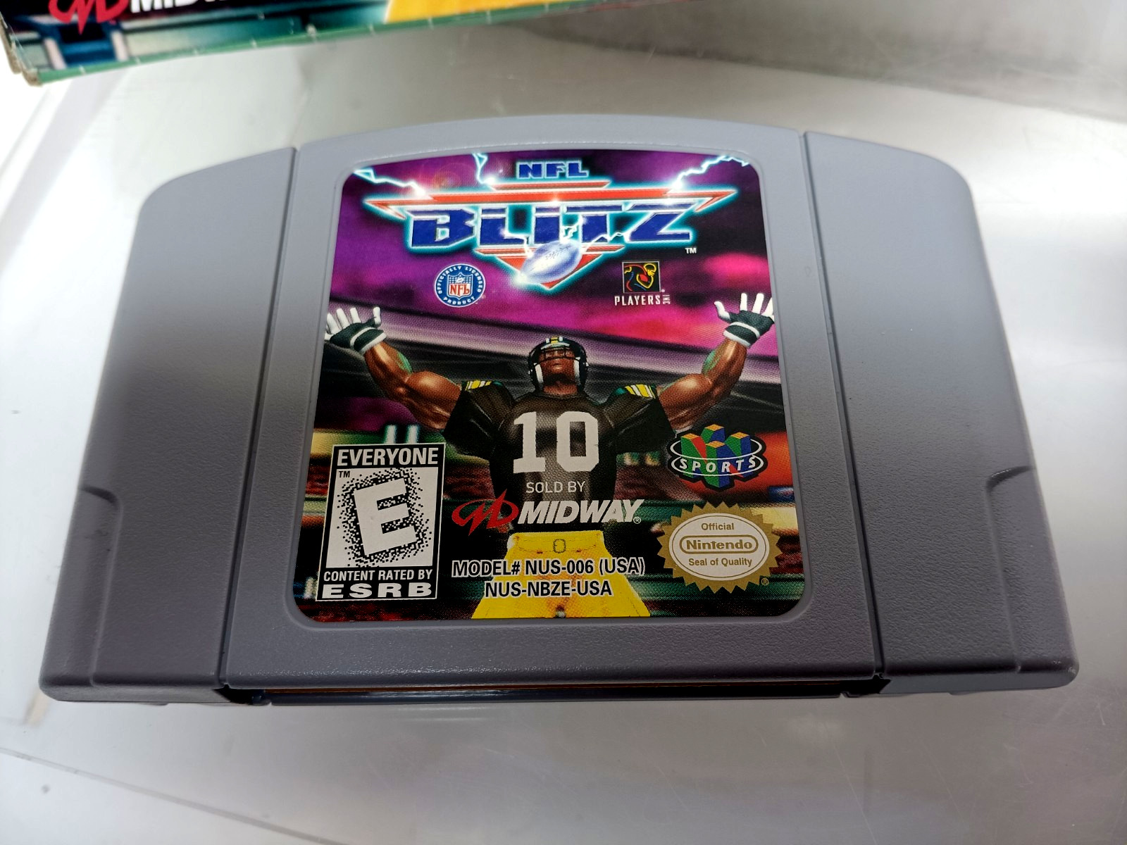 NFL Blitz (Nintendo 64, 1997) Game-Box & Manual TESTED WORKS SEE PICS