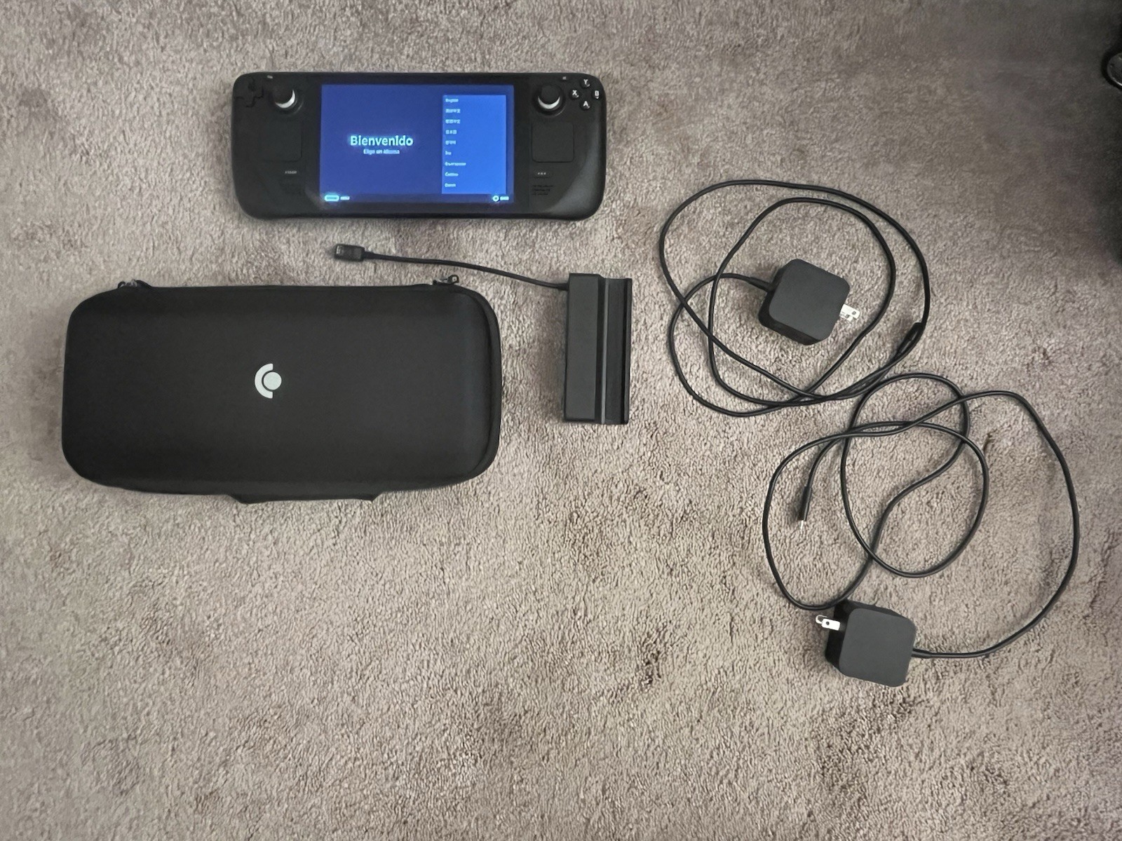 Valve Steam Deck 256GB LED Black Comes w/ Original Packaging, Official Dock