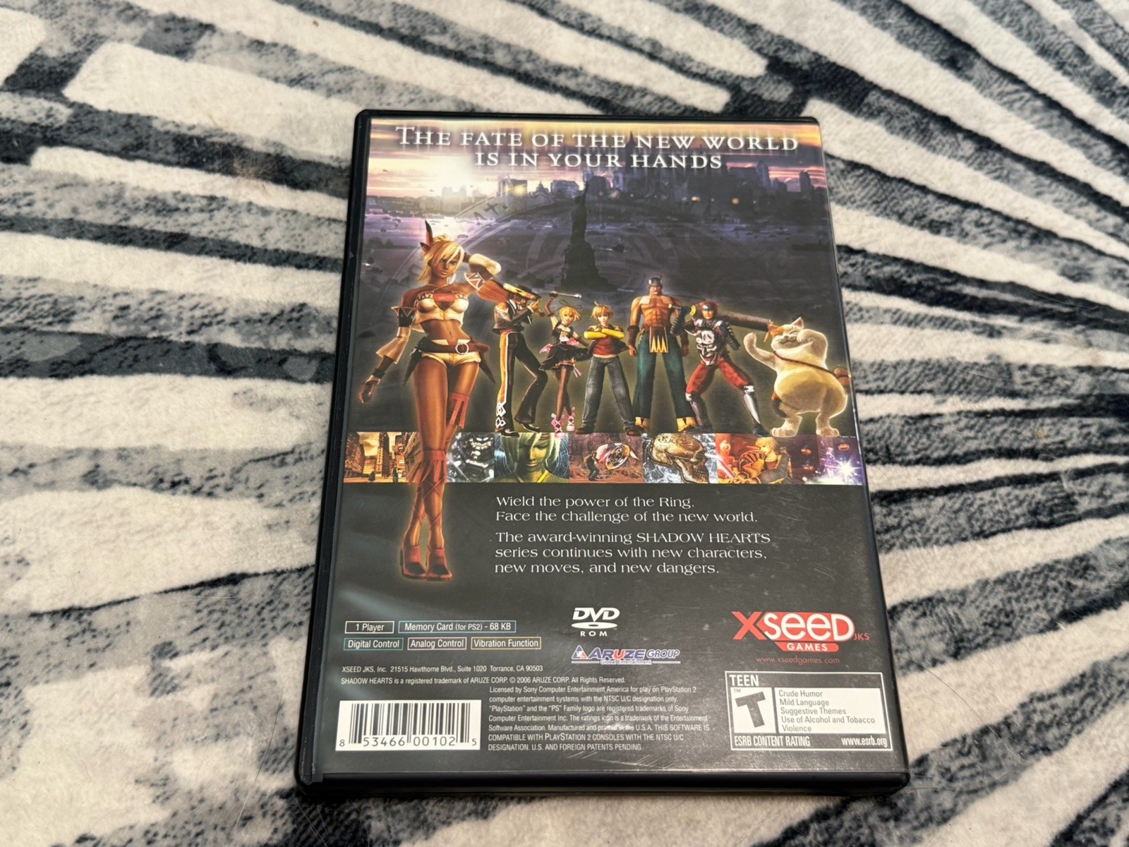 Shadow Hearts Trilogy PS2 CIB Black Label Covenant & From The New World, W Strat