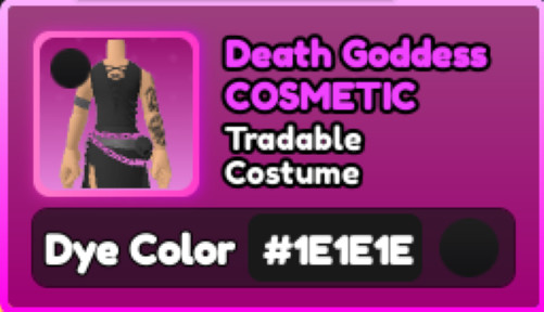 World Zero WZ – 5 PACK – DEATH GODDESS