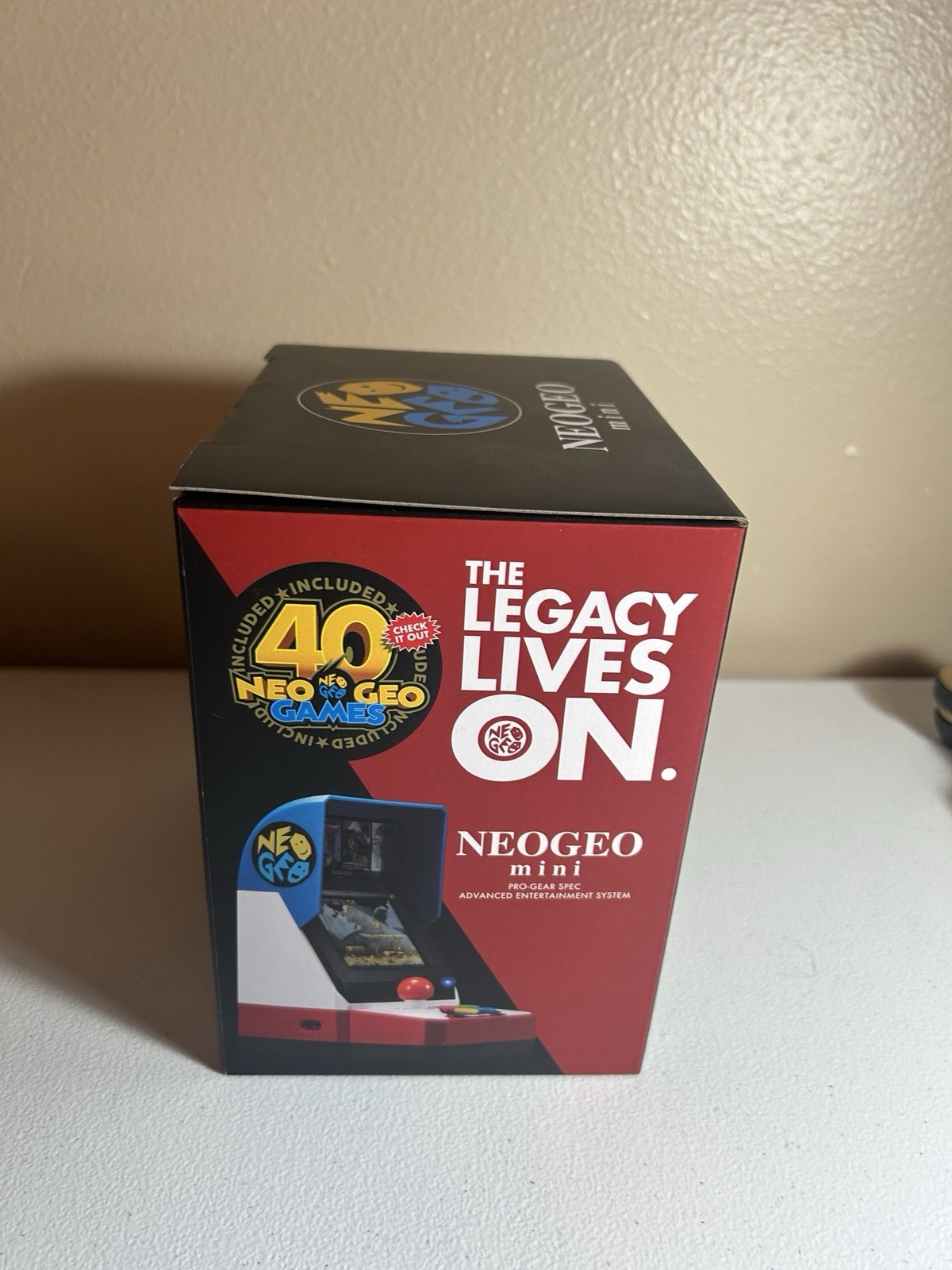 SNK NEOGEO mini Console 40th Anniversary Boxed Complete Set neo geo Japanese
