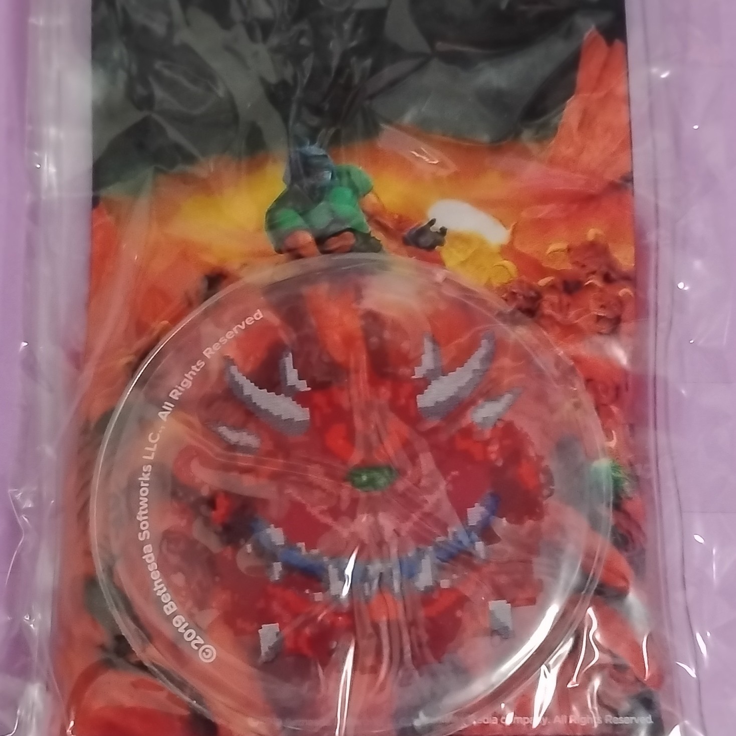 Bethesda DOOM Blood Ice Pack Set Cacodemon Doom Slayer Video Game Merchandise