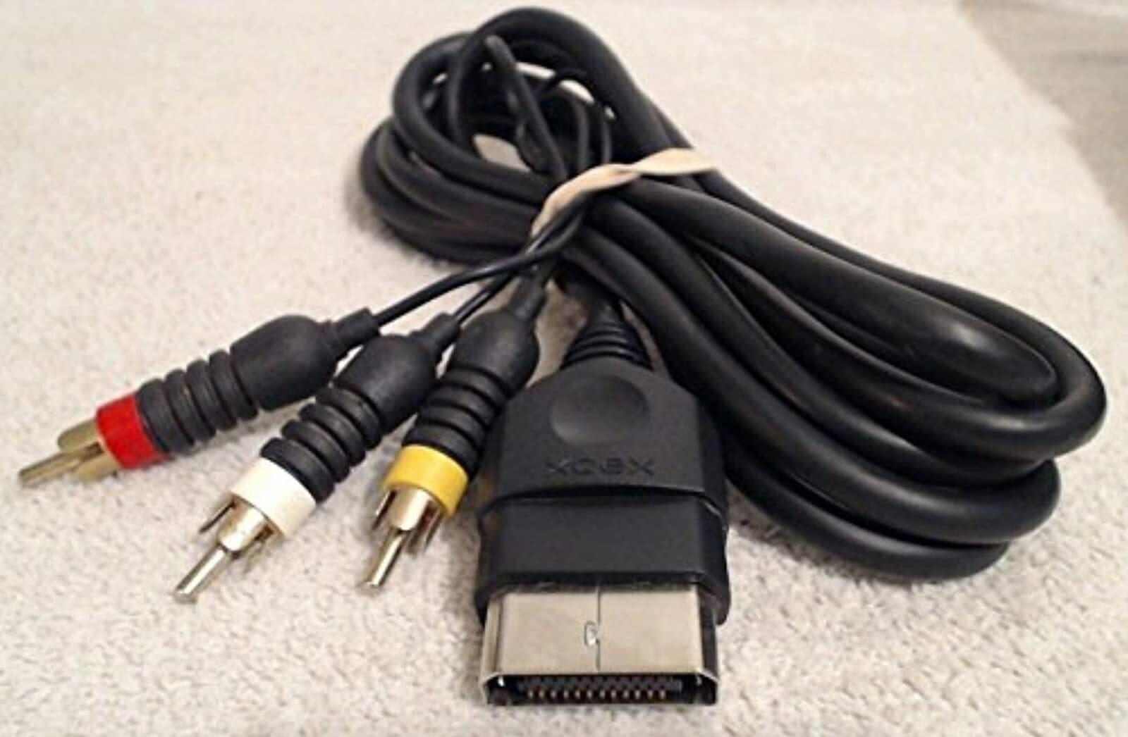 Microsoft OEM Original Xbox Standard AV Cable Very Good Xbox Original 1Z