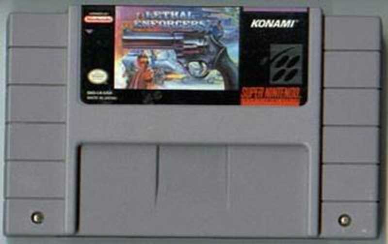 Lethal Enforcers – SNES Super Nintendo Game