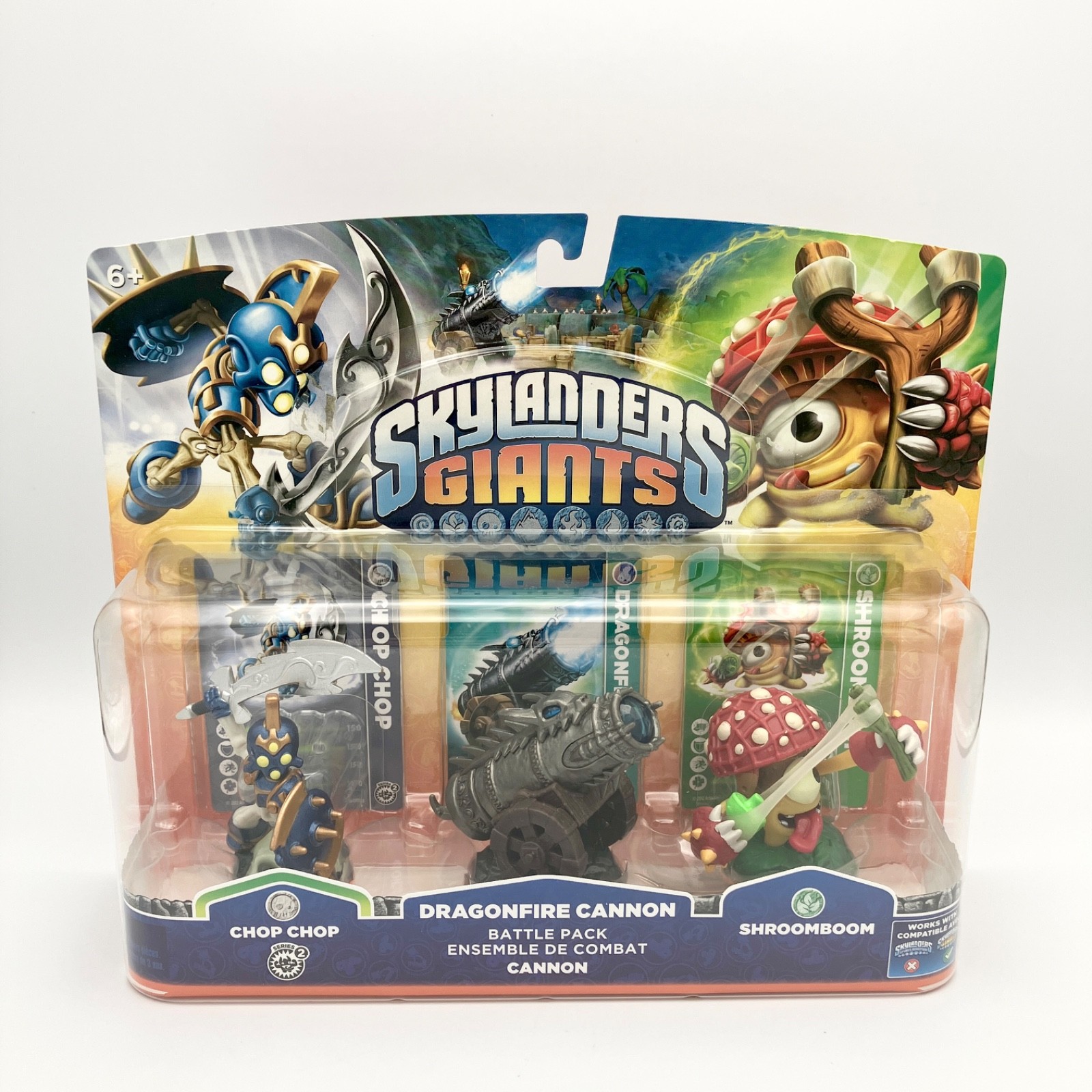 Skylanders Giants Dragonfire Cannon Battle Pack NIB Activision NEW Package wear