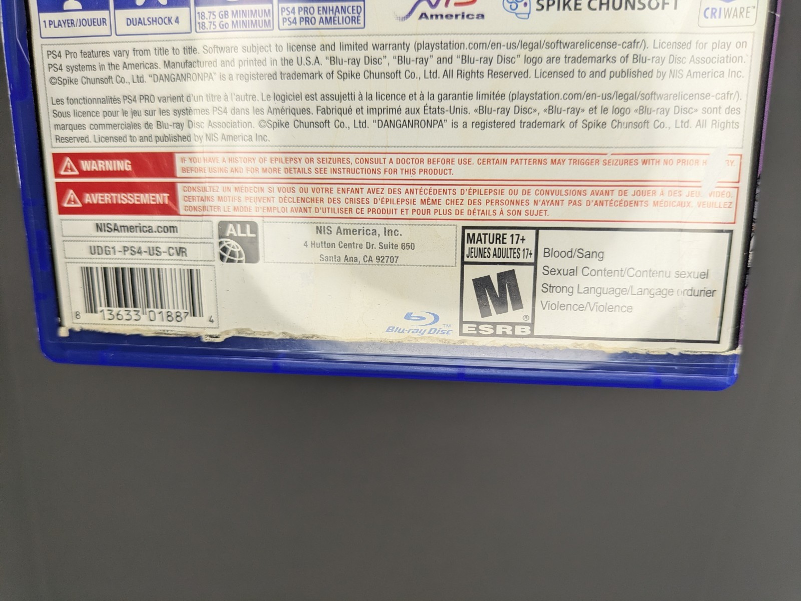 Danganronpa Another Episode: Ultra Despair Girls (Sony PlayStation 4, PS4, 2017)