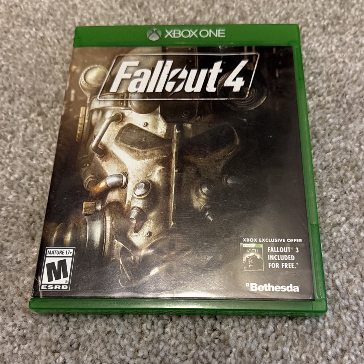 Fallout 4 Microsoft Xbox One, 2015, Vault-Tec Poster, Complete in Box